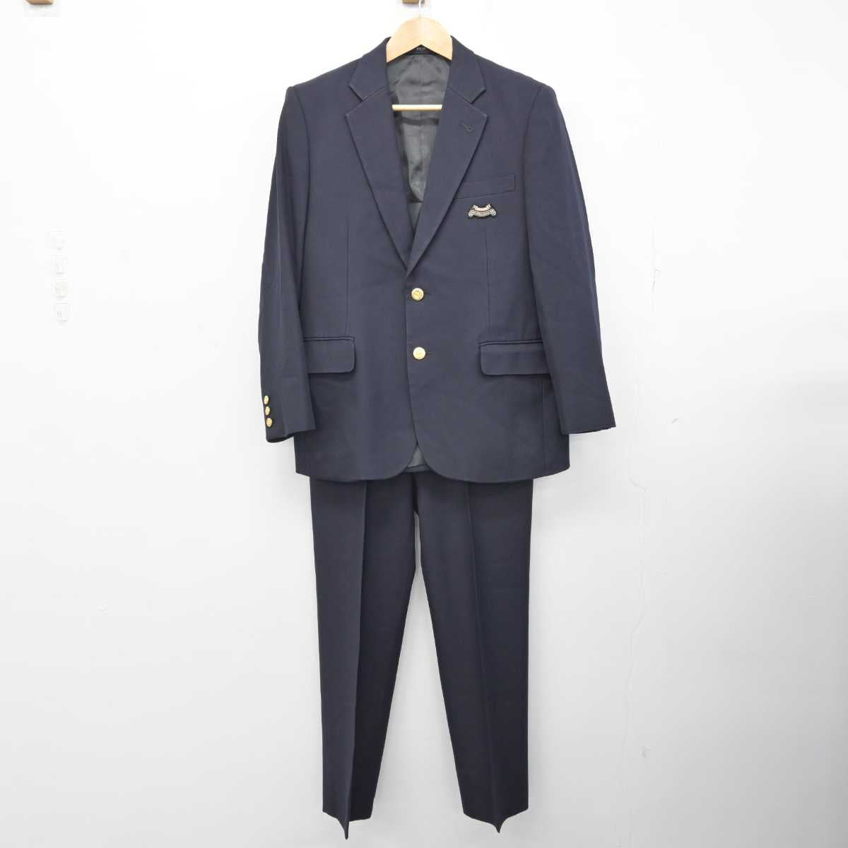 【中古】東京都 日本大学櫻丘高等学校 男子制服 3点 (ブレザー・ズボン・ズボン) sf073092