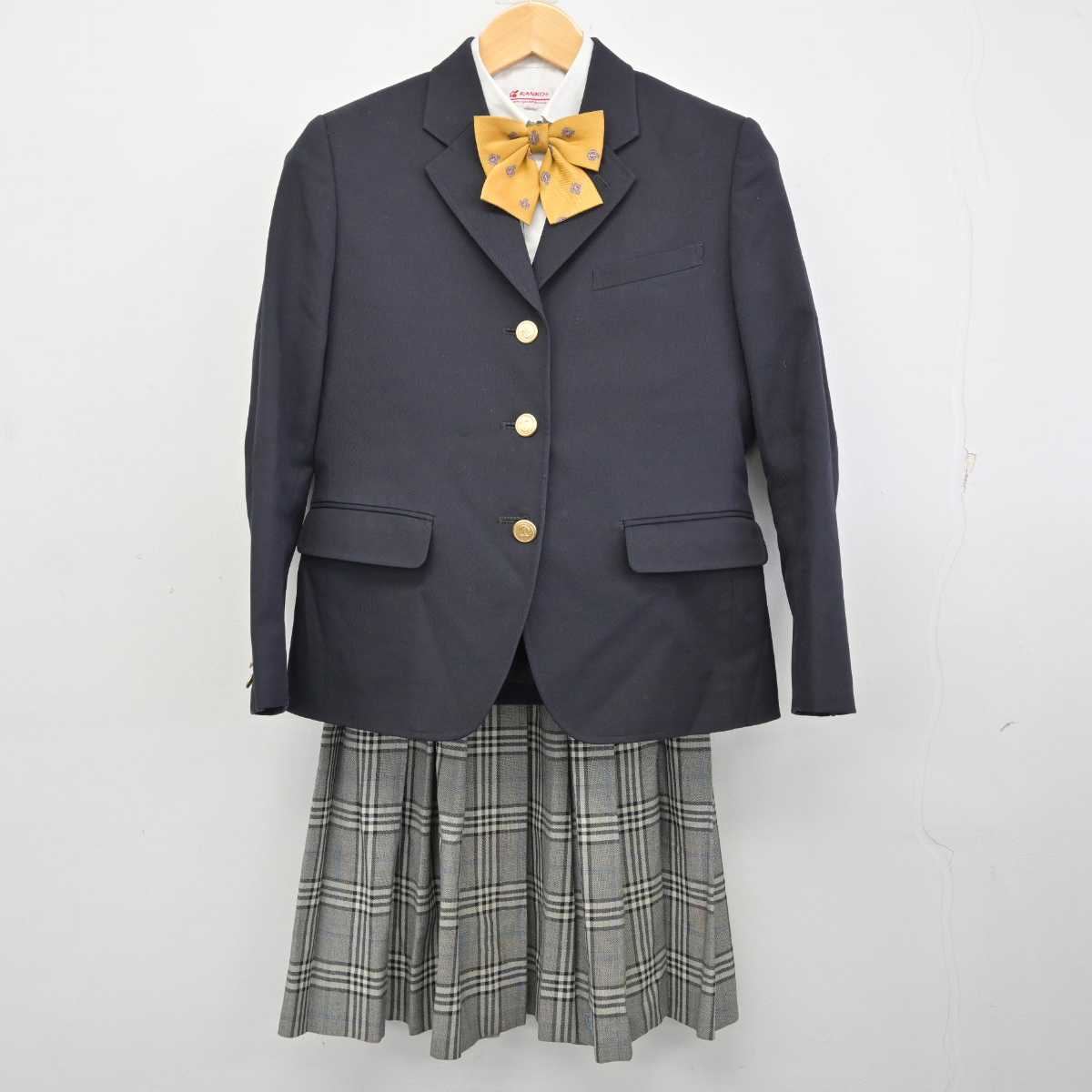 中古】兵庫県 太子高等学校 女子制服 5点 (ブレザー・ニット・シャツ・スカート) sf073596 | 中古制服通販パレイド