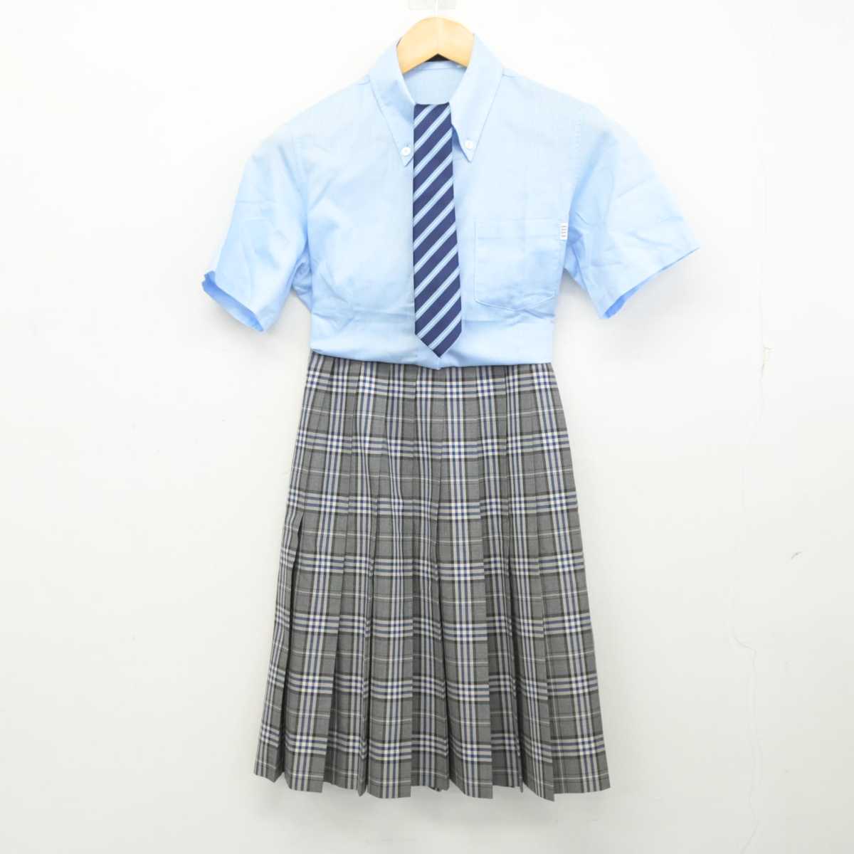 中古】神奈川県 横浜商科大学高等学校 女子制服 4点 (シャツ・スカート) sf073728 | 中古制服通販パレイド