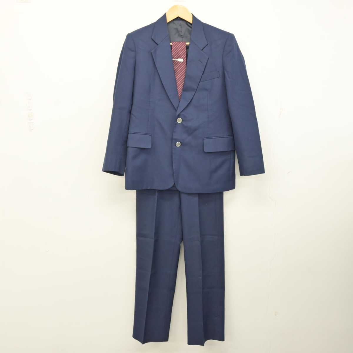 中古】栃木県 鹿沼東高等学校 男子制服 4点 (ブレザー・ニット・ズボン) sf073787 | 中古制服通販パレイド