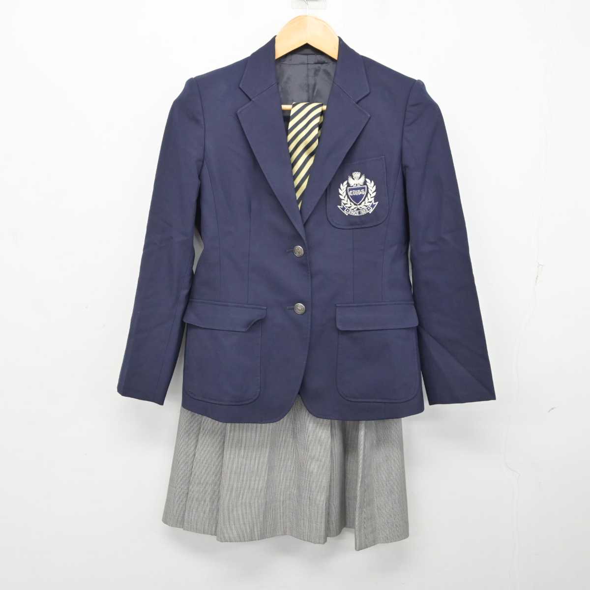 中古】愛知県 中京大学附属中京高等学校 女子制服 5点 (ブレザー・ニット・スカート) sf073836 | 中古制服通販パレイド