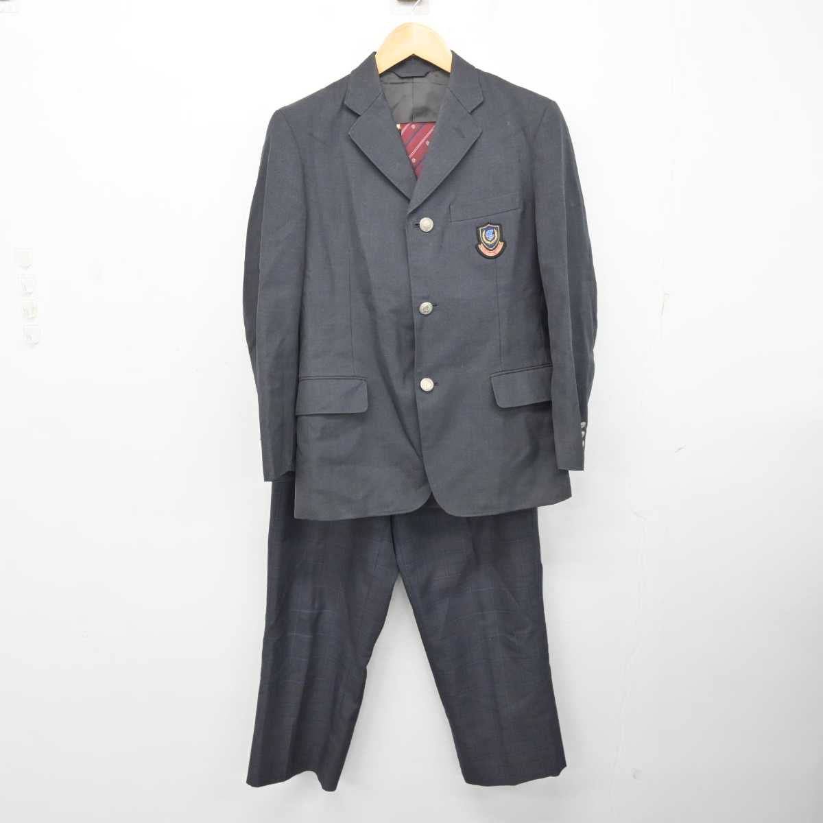 中古】岐阜県 岐阜聖徳学園大学附属中学校 男子制服 3点 (ブレザー・ズボン) sf073889 | 中古制服通販パレイド