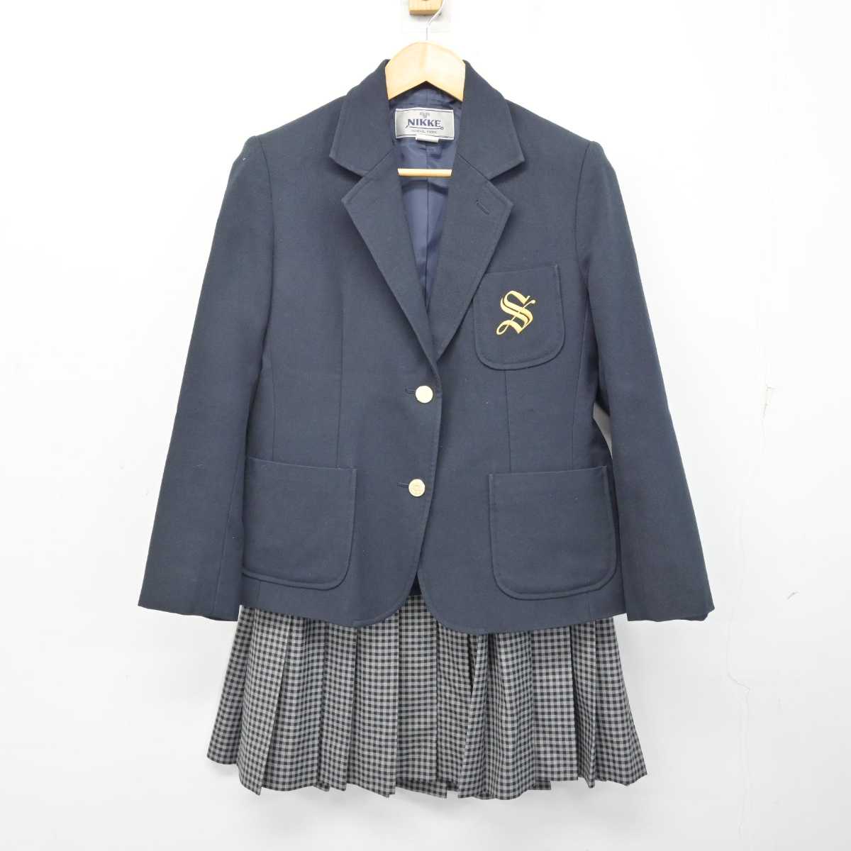 中古】茨城県 藤代紫水高等学校 女子制服 2点 (ブレザー・スカート) sf073915 | 中古制服通販パレイド