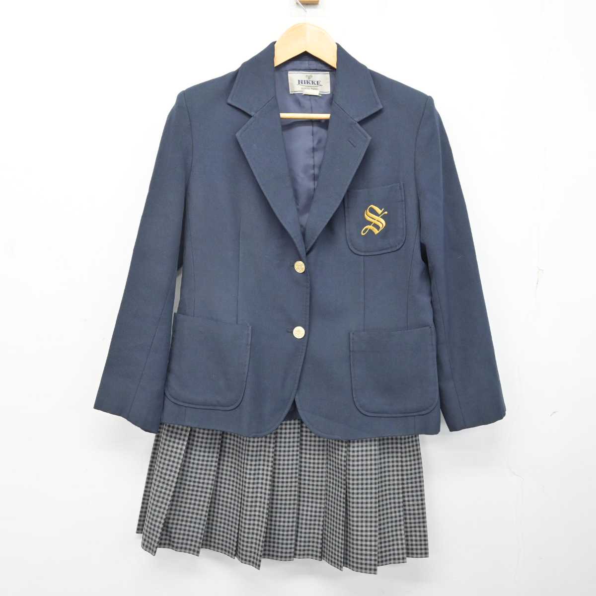 中古】茨城県 藤代紫水高等学校 女子制服 2点 (ブレザー・スカート) sf073916 | 中古制服通販パレイド