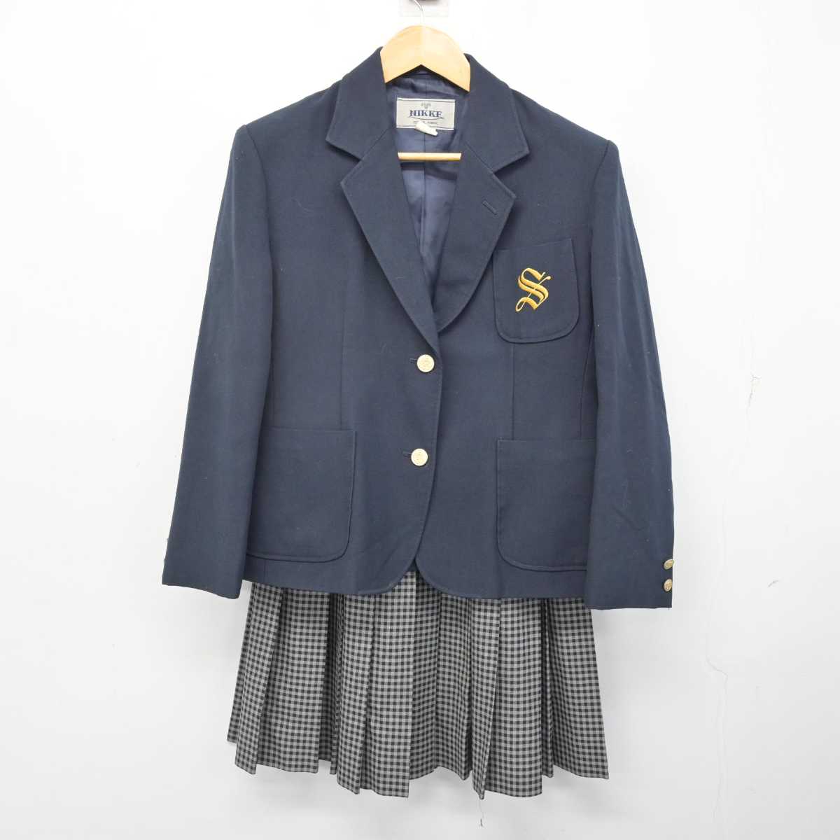 中古】茨城県 藤代紫水高等学校 女子制服 2点 (ブレザー・スカート) sf073917 | 中古制服通販パレイド