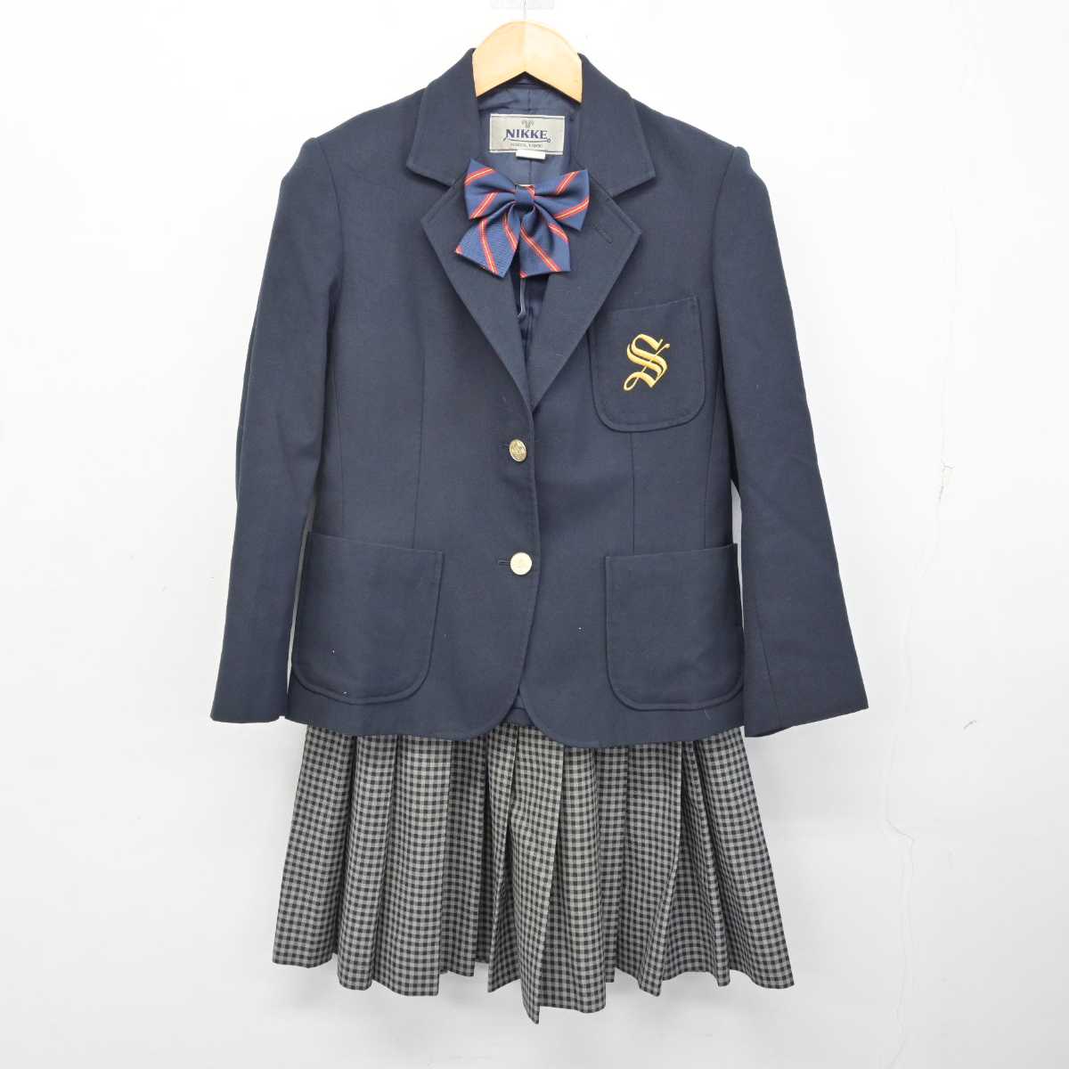 中古】茨城県 藤代紫水高等学校 女子制服 3点 (ブレザー・スカート) sf073920 | 中古制服通販パレイド