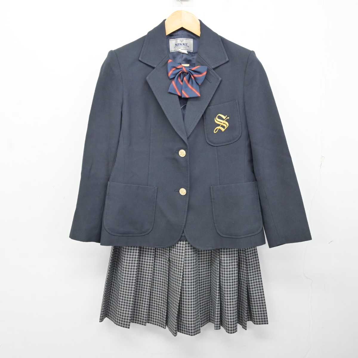 中古】茨城県 藤代紫水高等学校 女子制服 4点 (ブレザー・スカート) sf073921 | 中古制服通販パレイド