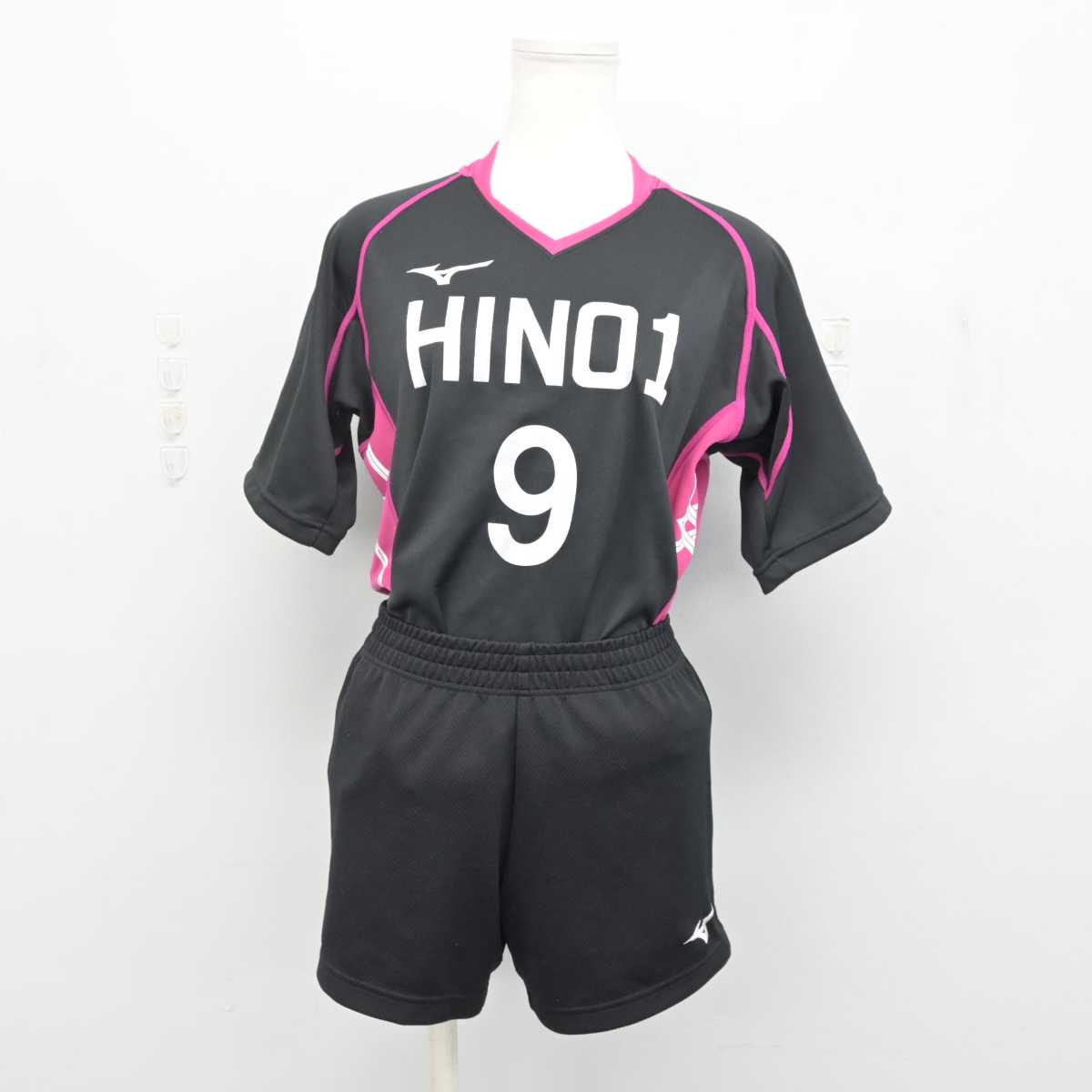 【中古】東京都 日野市立日野第一中学校/バレー部ユニフォーム 女子制服 3点 (部活ユニフォーム 上・部活ユニフォーム 上・部活ユニフォーム 下)  sf073954