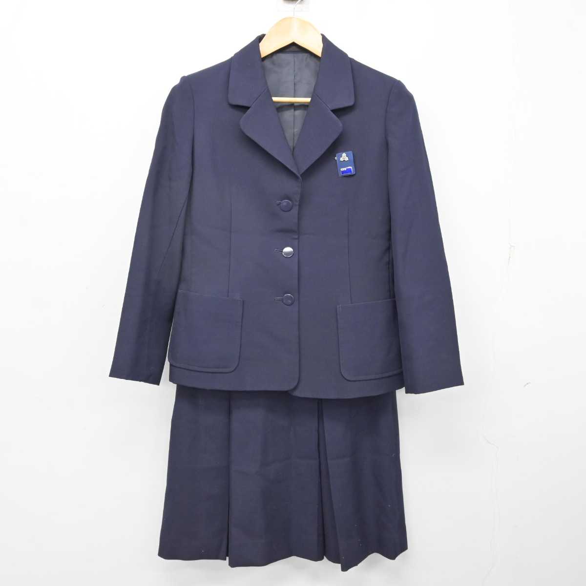 中古】神奈川県 相模原高等学校 女子制服 3点 (ブレザー