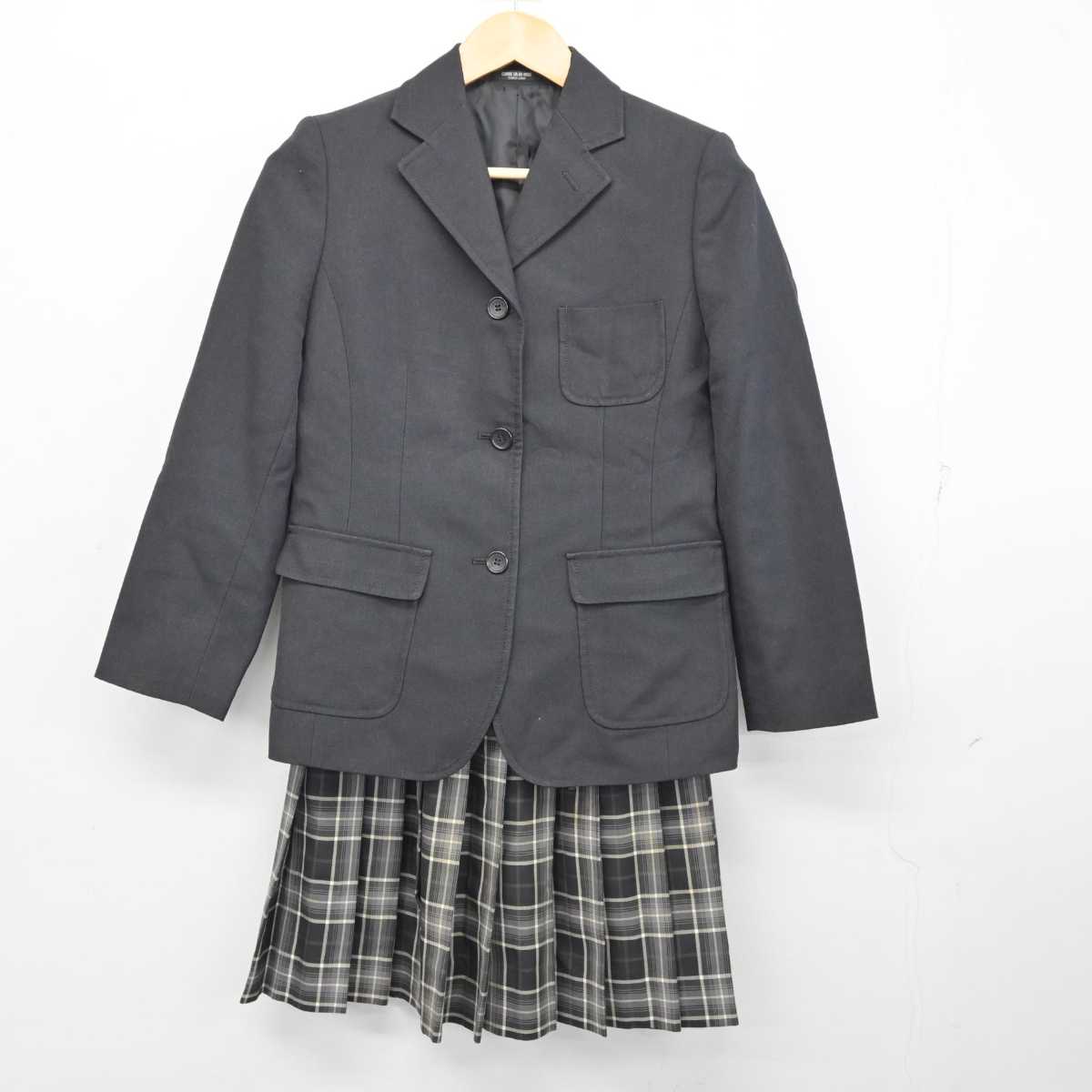 中古】兵庫県 神戸龍谷高等学校 女子制服 2点 (ブレザー・スカート) sf074377 | 中古制服通販パレイド