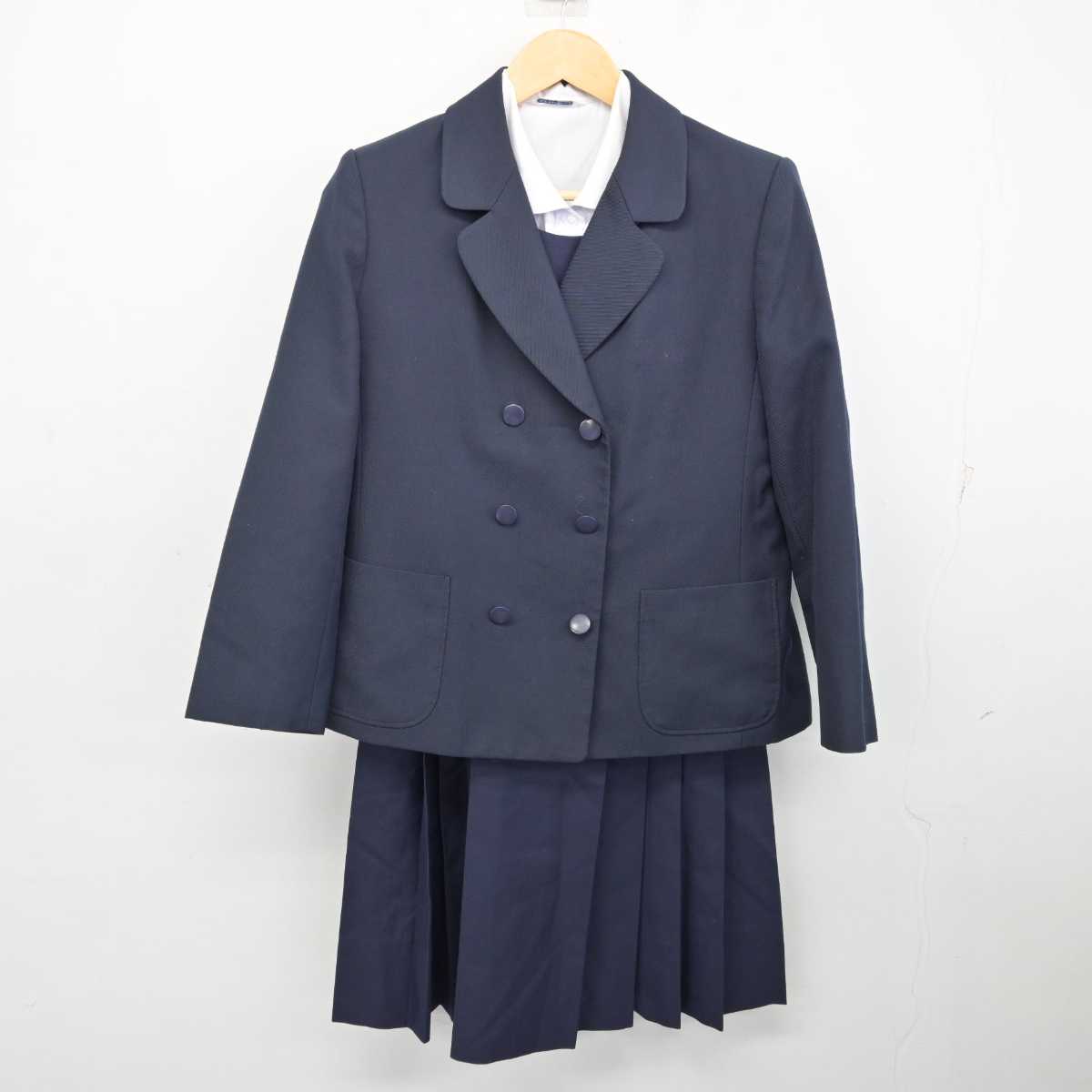 中古】佐賀県 城南中学校 女子制服 3点 (ブレザー・シャツ・ジャンパースカート) sf074541 | 中古制服通販パレイド