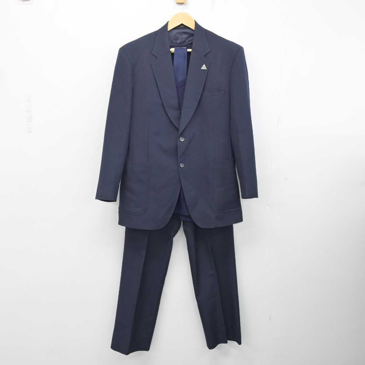 中古】埼玉県 杉戸高等学校 男子制服 5点 (ブレザー・ニット・ズボン) sf074755 | 中古制服通販パレイド