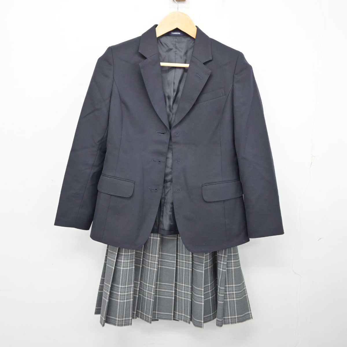 中古】東京都 練馬中学校 女子制服 3点 (ブレザー・スカート 中古】東京都 練馬中学校 女子制服 3点 (ブレザー・スカート