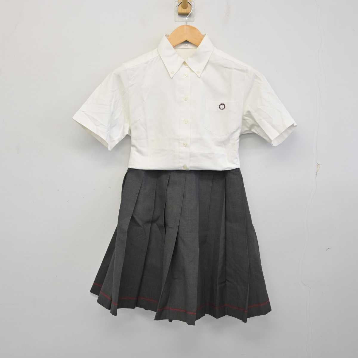 中古】東京都 桜美林高等学校 女子制服 2点 (シャツ・スカート) sf075050 | 中古制服通販パレイド