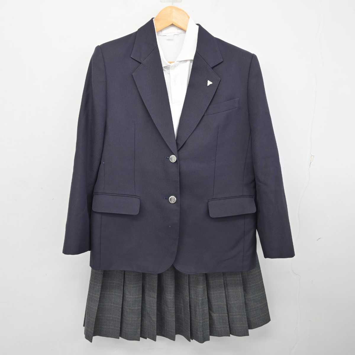 中古】埼玉県 日進中学校 女子制服 3点 (ブレザー・シャツ・スカート) sf075219 | 中古制服通販パレイド