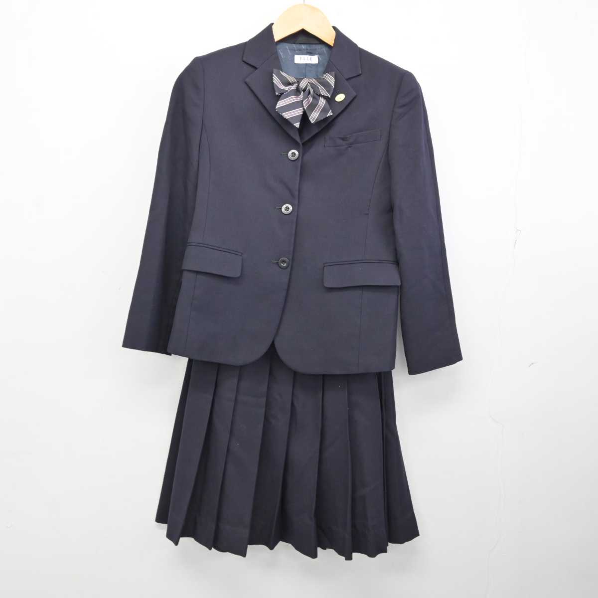 中古】福岡県 中村学園女子高等学校 女子制服 5点 (ブレザー・ニット・スカート) sf075278 | 中古制服通販パレイド