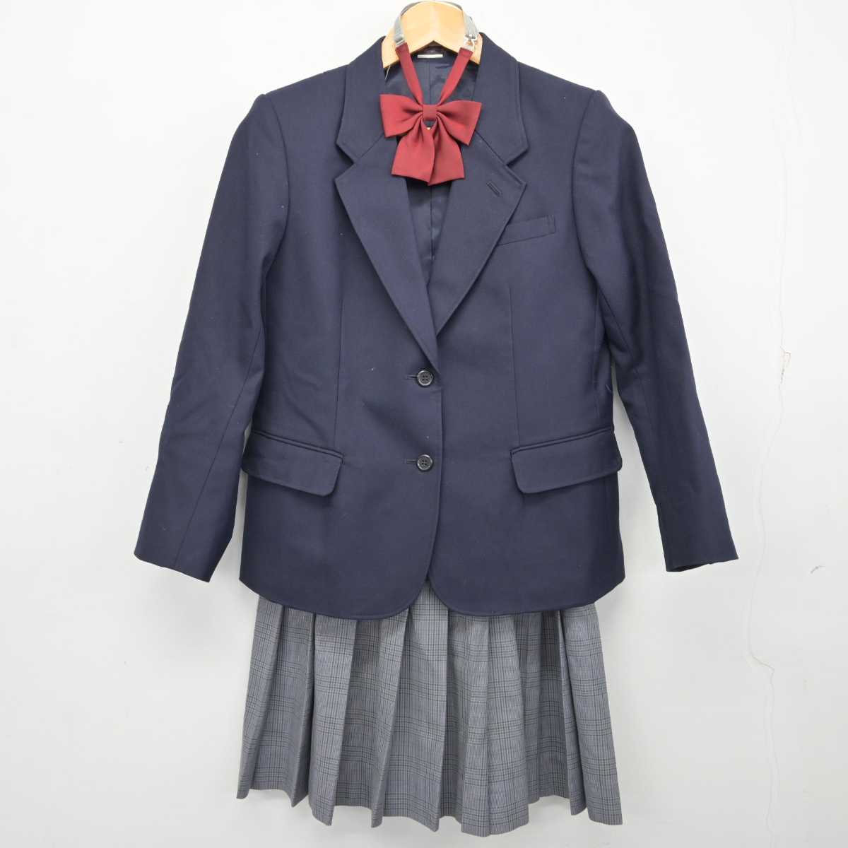 中古】千葉県 白井中学校 女子制服 4点 (ブレザー・ニットベスト・スカート) sf075343 | 中古制服通販パレイド