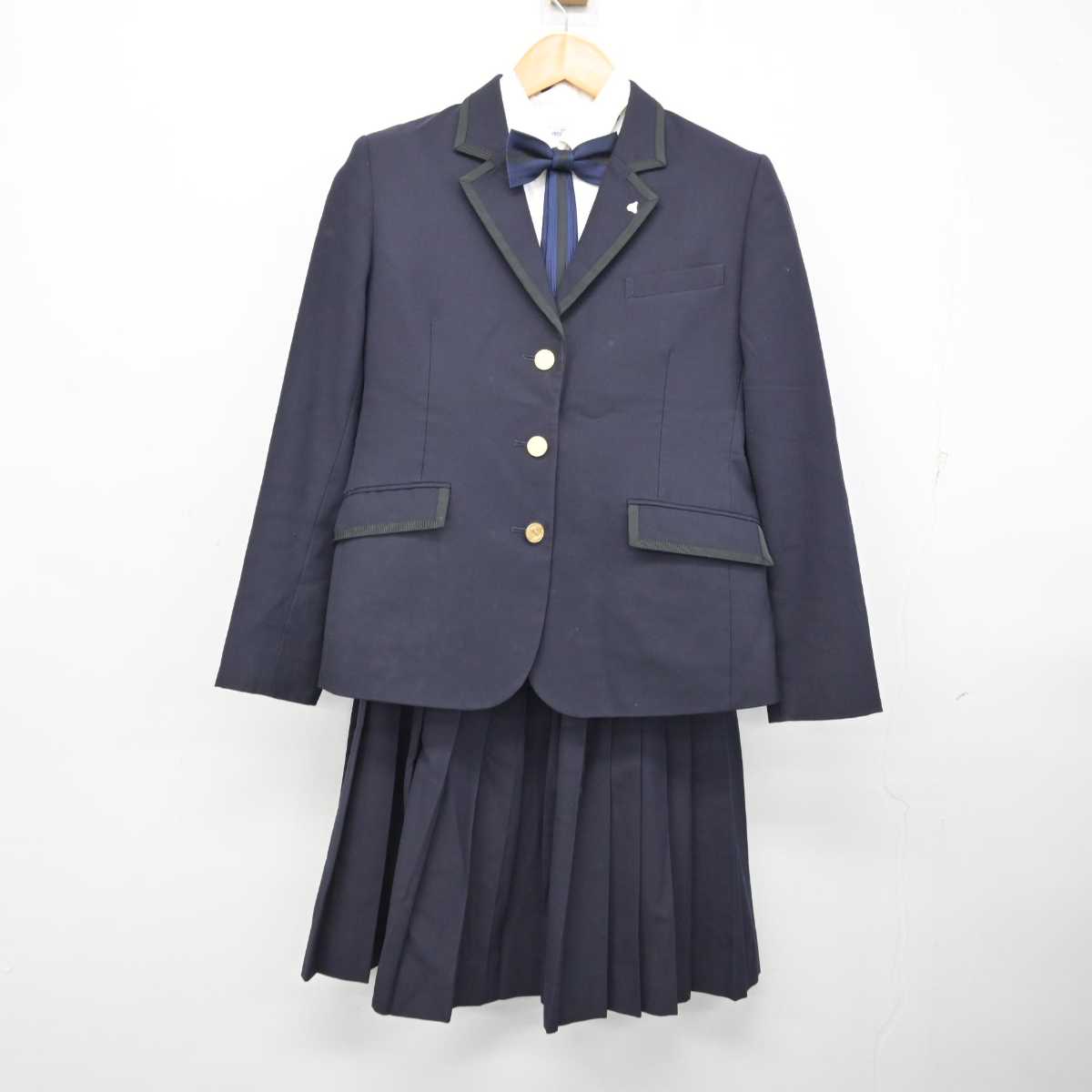 【中古】千葉県 八千代松陰高等学校 女子制服 5点 (ブレザー・シャツ・スカート) sf075588