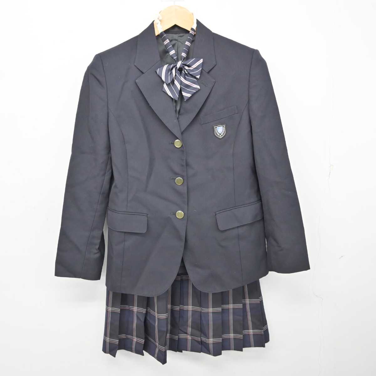 ∠ぶぅ専用入学✨制服 中古】神奈川県 生蘭高等専修学校 女子制服 3点 (ブレザー