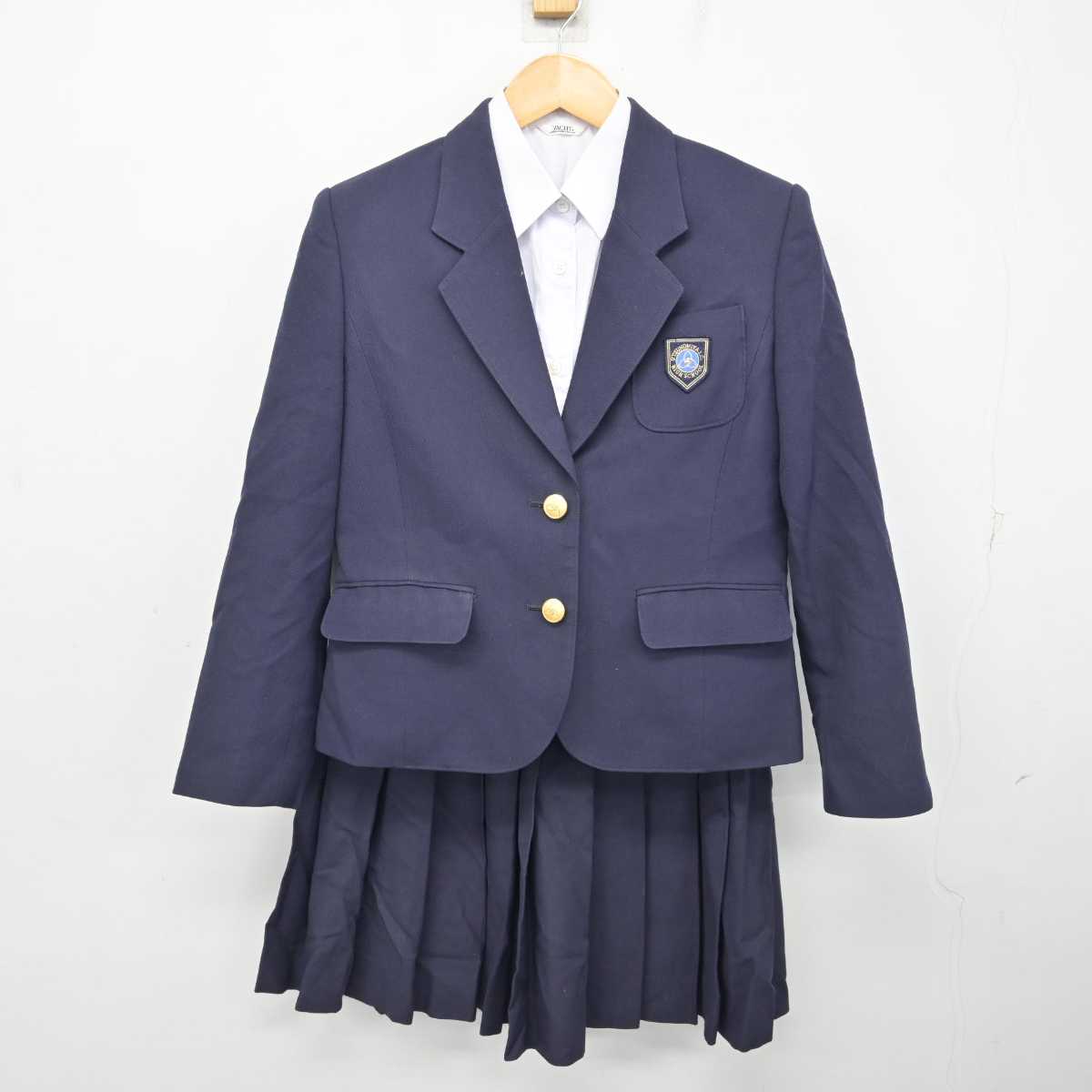 中古】栃木県 宇都宮短期大学附属中学・高等学校 女子制服 3点 (ブレザー・シャツ・スカート) sf075855 | 中古制服通販パレイド