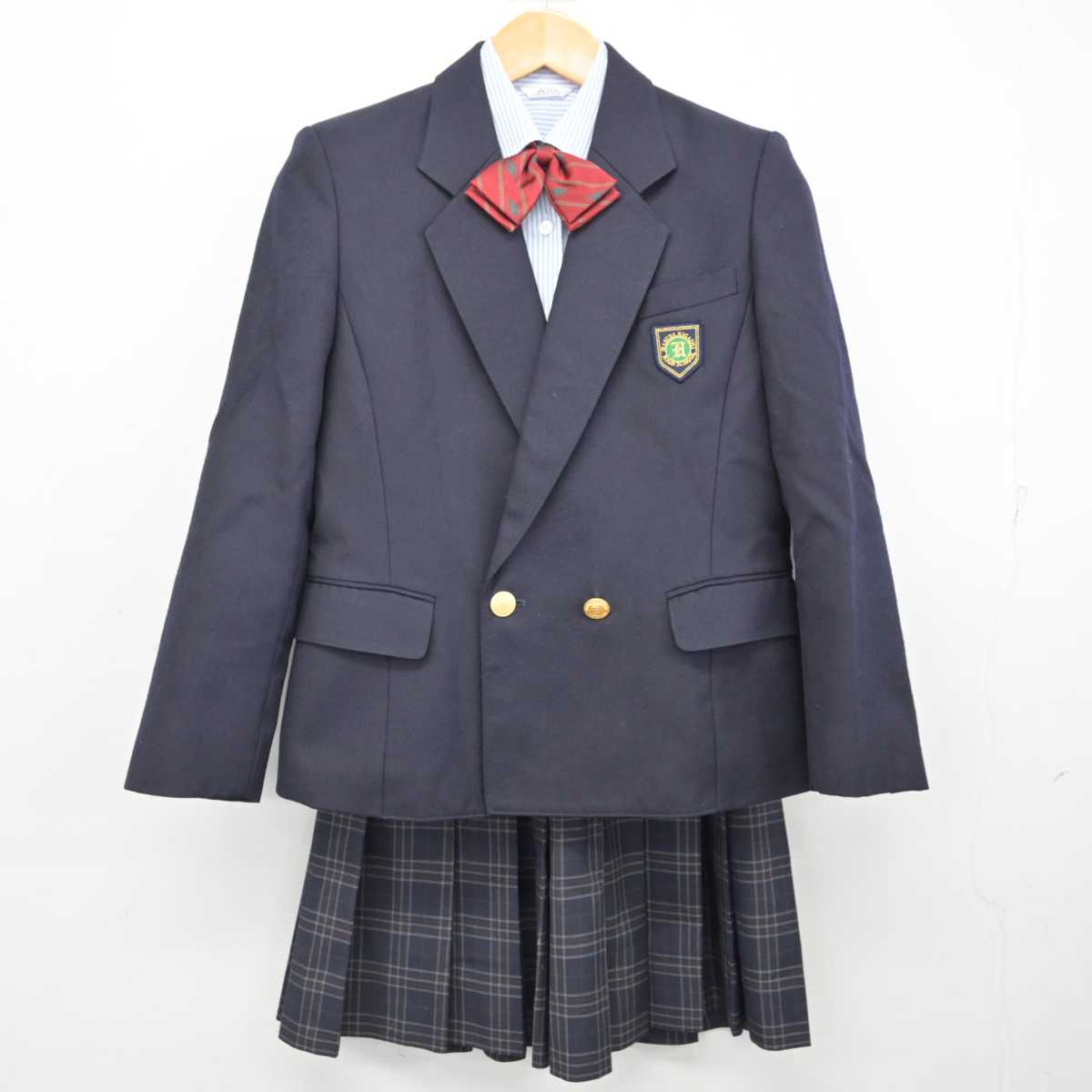 中古】島根県 益田東高等学校 女子制服 4点 (ブレザー・シャツ・スカート) sf075887 | 中古制服通販パレイド