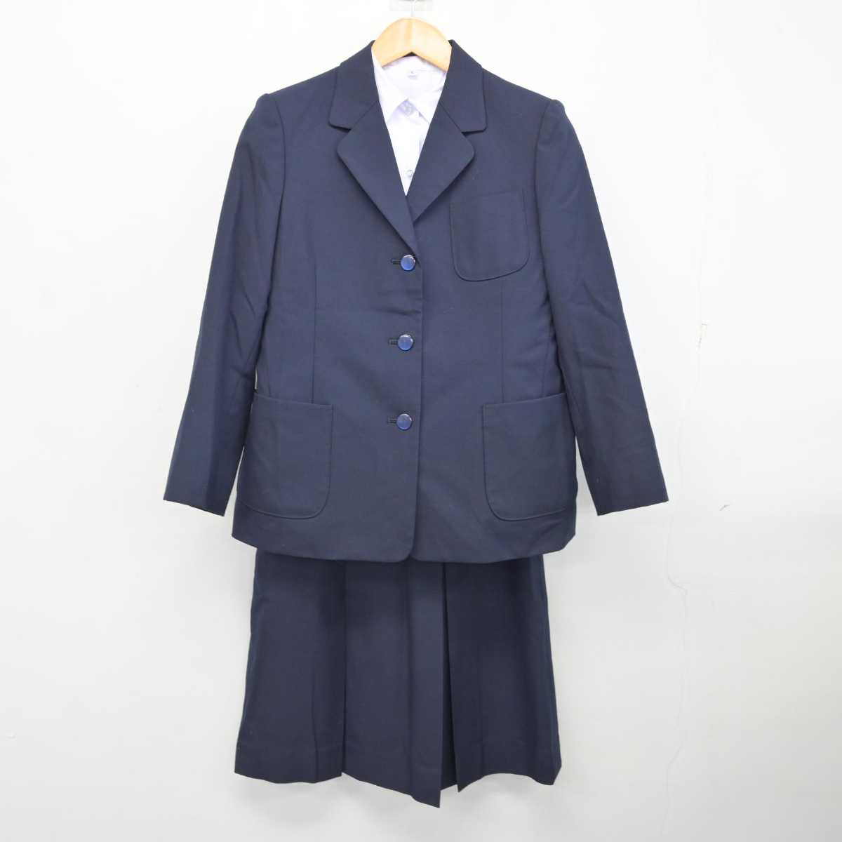 中古】埼玉県 菖蒲南中学校 女子制服 4点 (ブレザー・ベスト・シャツ・スカート) sf076050 | 中古制服通販パレイド