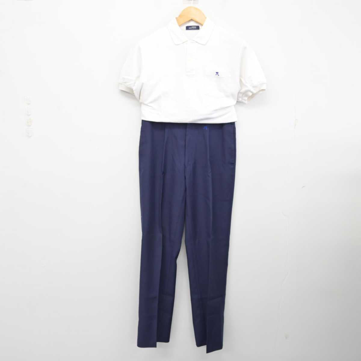 【中古】福島県 福島西高等学校 男子制服 3点 (シャツ・ズボン) sf076121