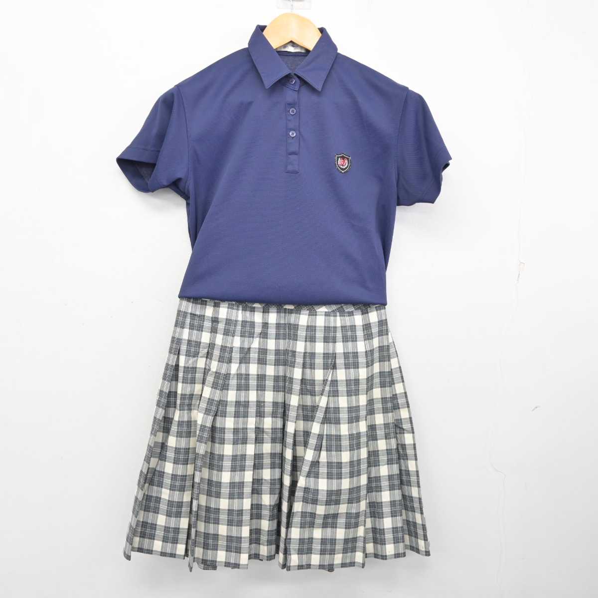 中古】東京都 日本大学豊山女子中学校・高等学校 女子制服 2点 (シャツ・スカート) sf076193 | 中古制服通販パレイド