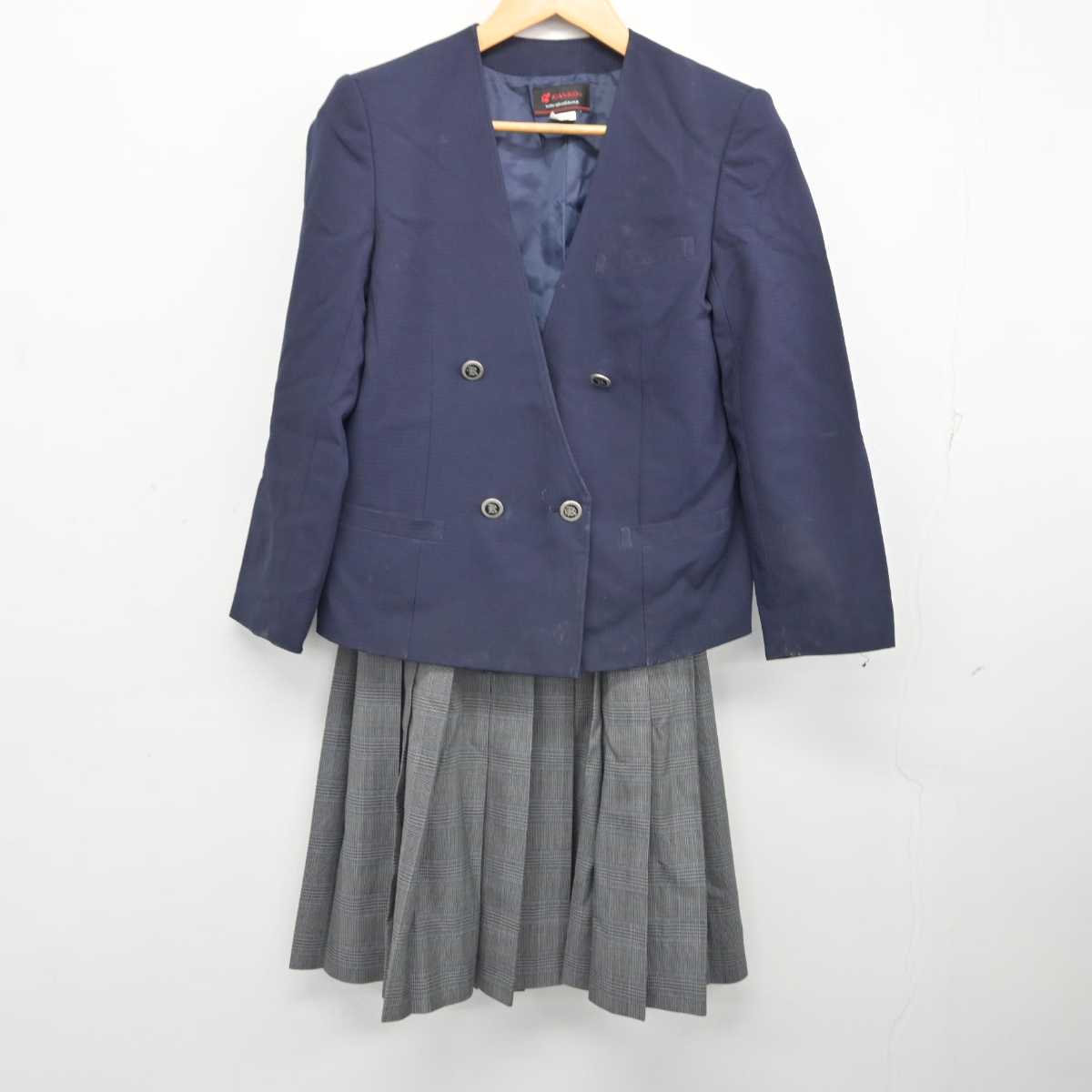 【中古】東京都 上板橋第一中学校 女子制服 3点 (ブレザー・スカート) sf076196