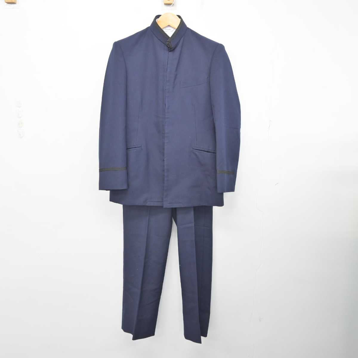 【中古】東京都 攻玉社高等学校 男子制服 3点 (学ラン・シャツ・ズボン) sf076244