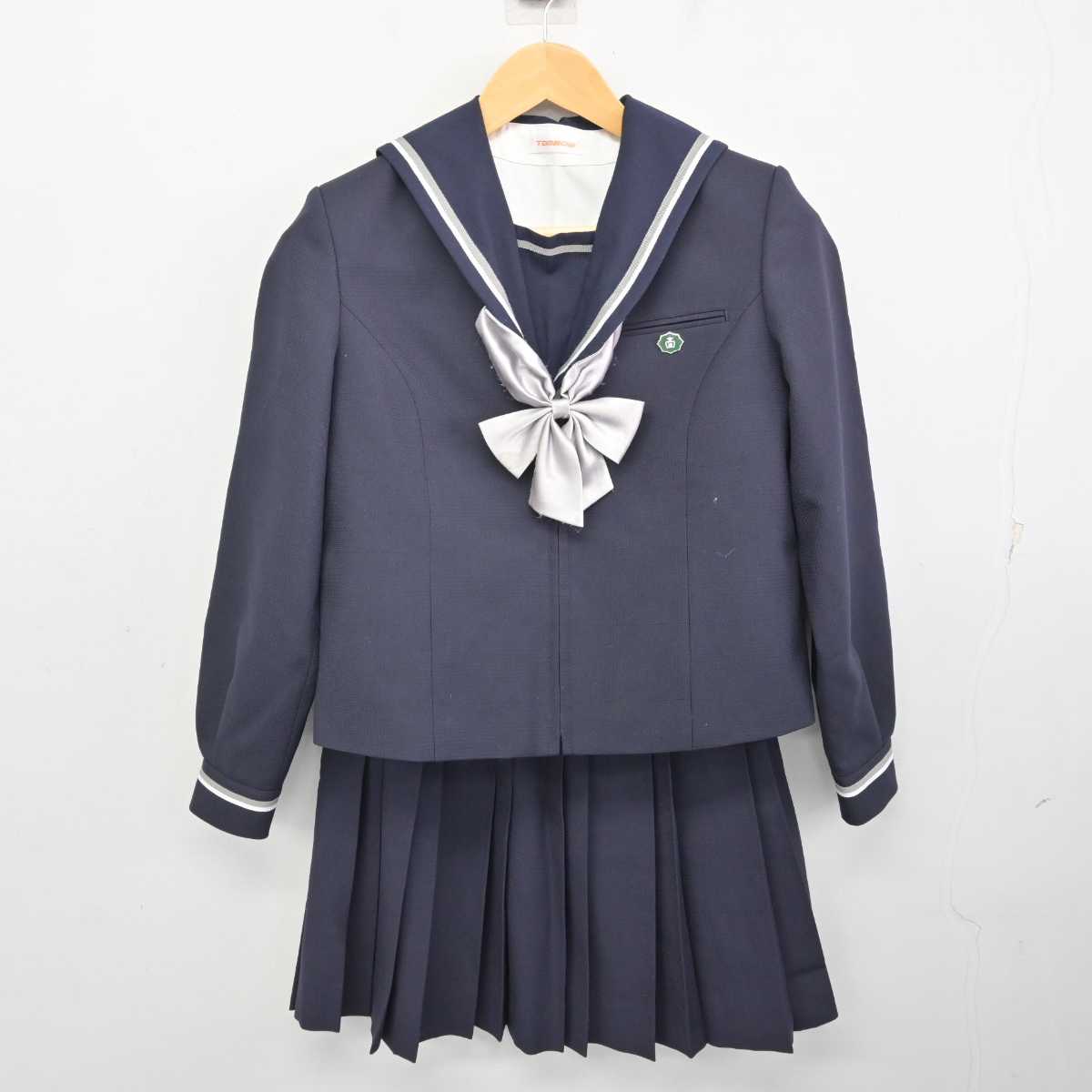 中古】埼玉県 熊谷商業高等学校 女子制服 5点 (ブレザー・セーラー服・スカート) sf076344 | 中古制服通販パレイド