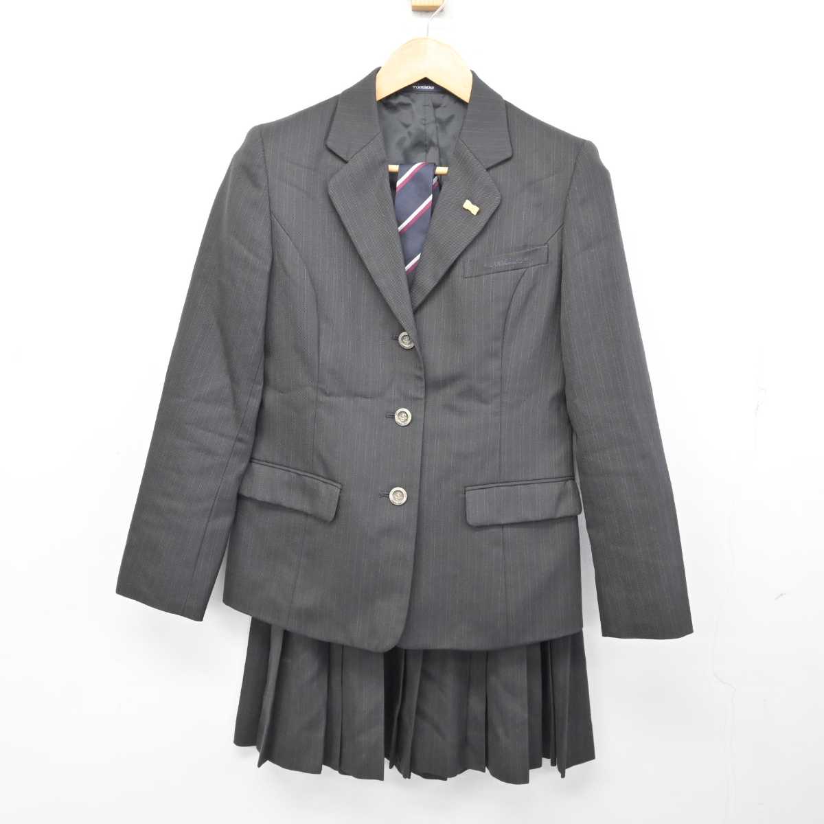 中古】神奈川県 平塚江南高等学校 女子制服 5点 (ブレザー・スカート・スカート) sf076488 | 中古制服通販パレイド