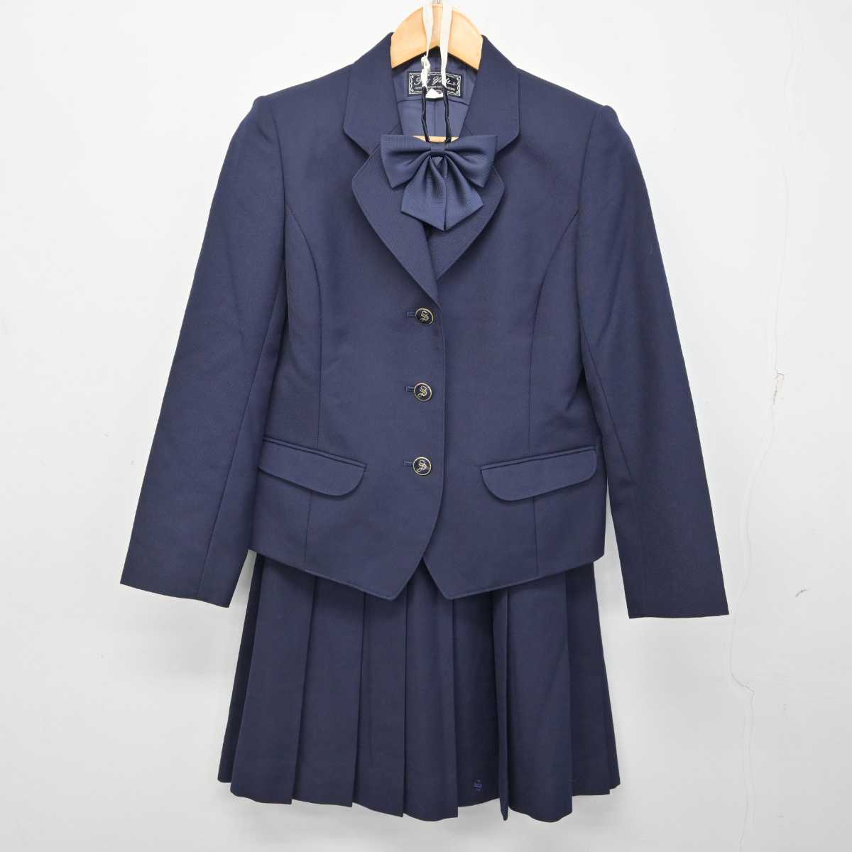 中古】神奈川県 相模女子大学高等部 女子制服 3点 (ブレザー・スカート) sf076550 | 中古制服通販パレイド