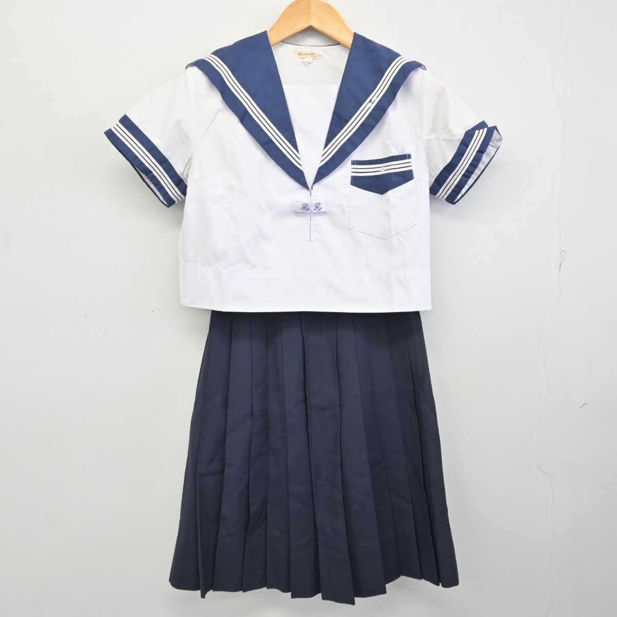 中古】大阪府 大阪成蹊女子高等学校/旧制服 女子制服 2点 (セーラー服・スカート) sf076609 | 中古制服通販パレイド