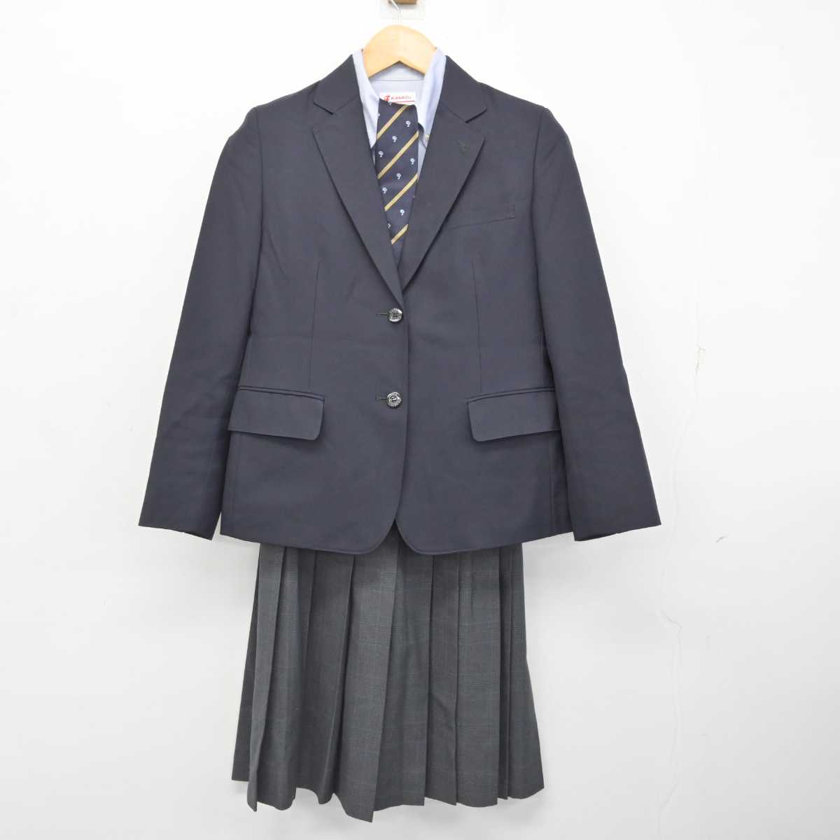 中古】兵庫県 須磨学園高等学校 女子制服 4点 (ブレザー・シャツ・スカート) sf076952 | 中古制服通販パレイド