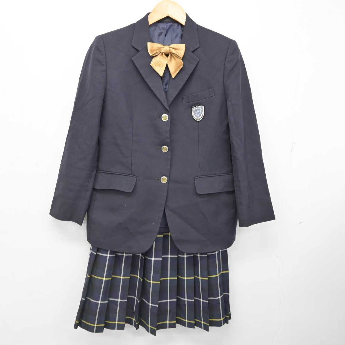 中古】群馬県 新田暁高等学校 女子制服 4点 (ブレザー・スカート・スカート) sf076970 | 中古制服通販パレイド