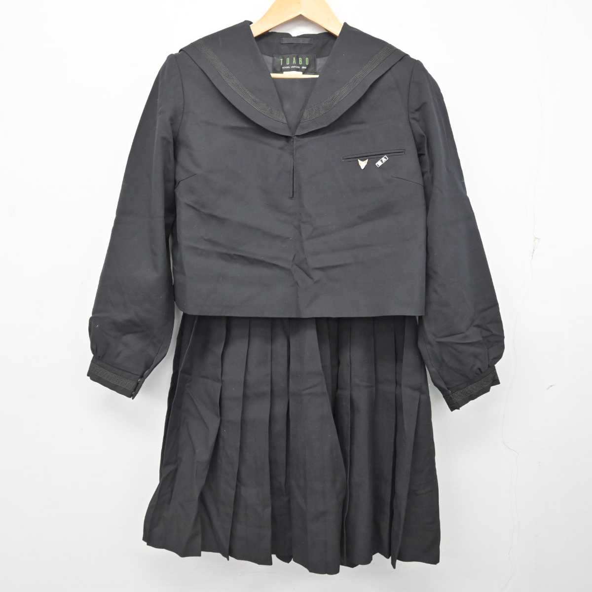 中古】北海道 苫小牧西高等学校 女子制服 4点 (セーラー服・スカート) sf077002 | 中古制服通販パレイド