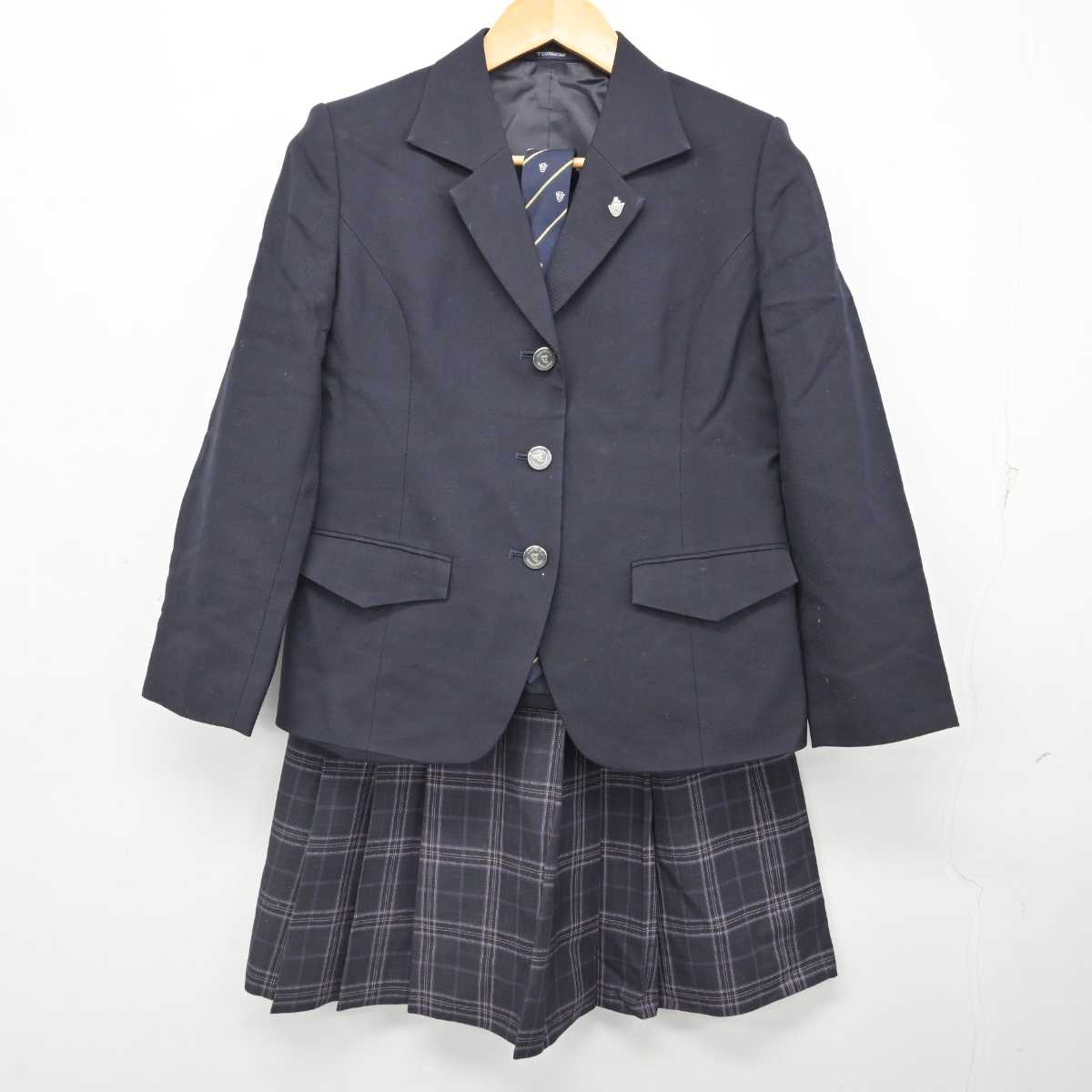 中古】宮城県 多賀城高等学校 女子制服 5点 (ブレザー・ニット・スカート) sf077004 | 中古制服通販パレイド