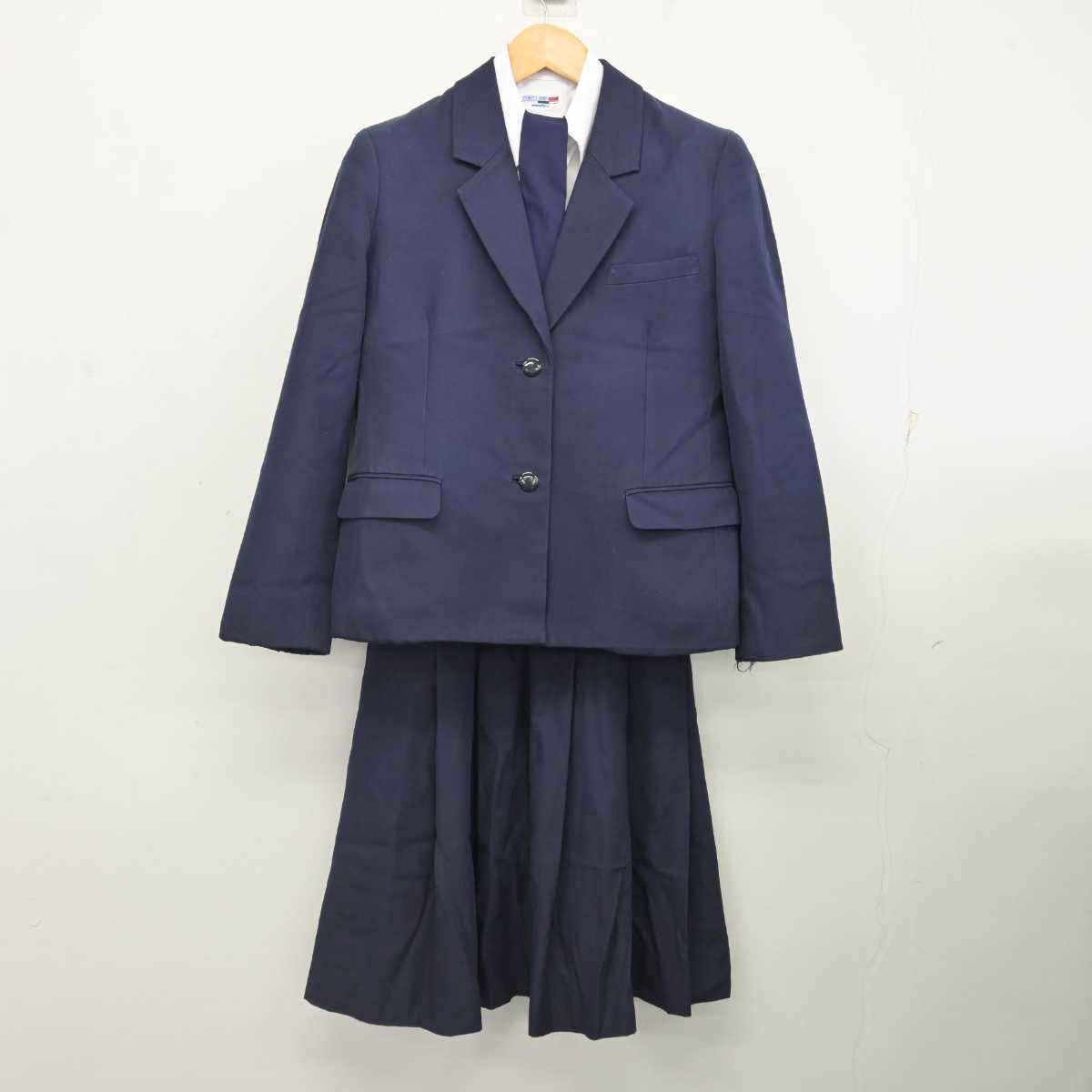 中古】埼玉県 星野高等学校 女子制服 5点 (ブレザー・ベスト・シャツ・スカート) sf077137 | 中古制服通販パレイド