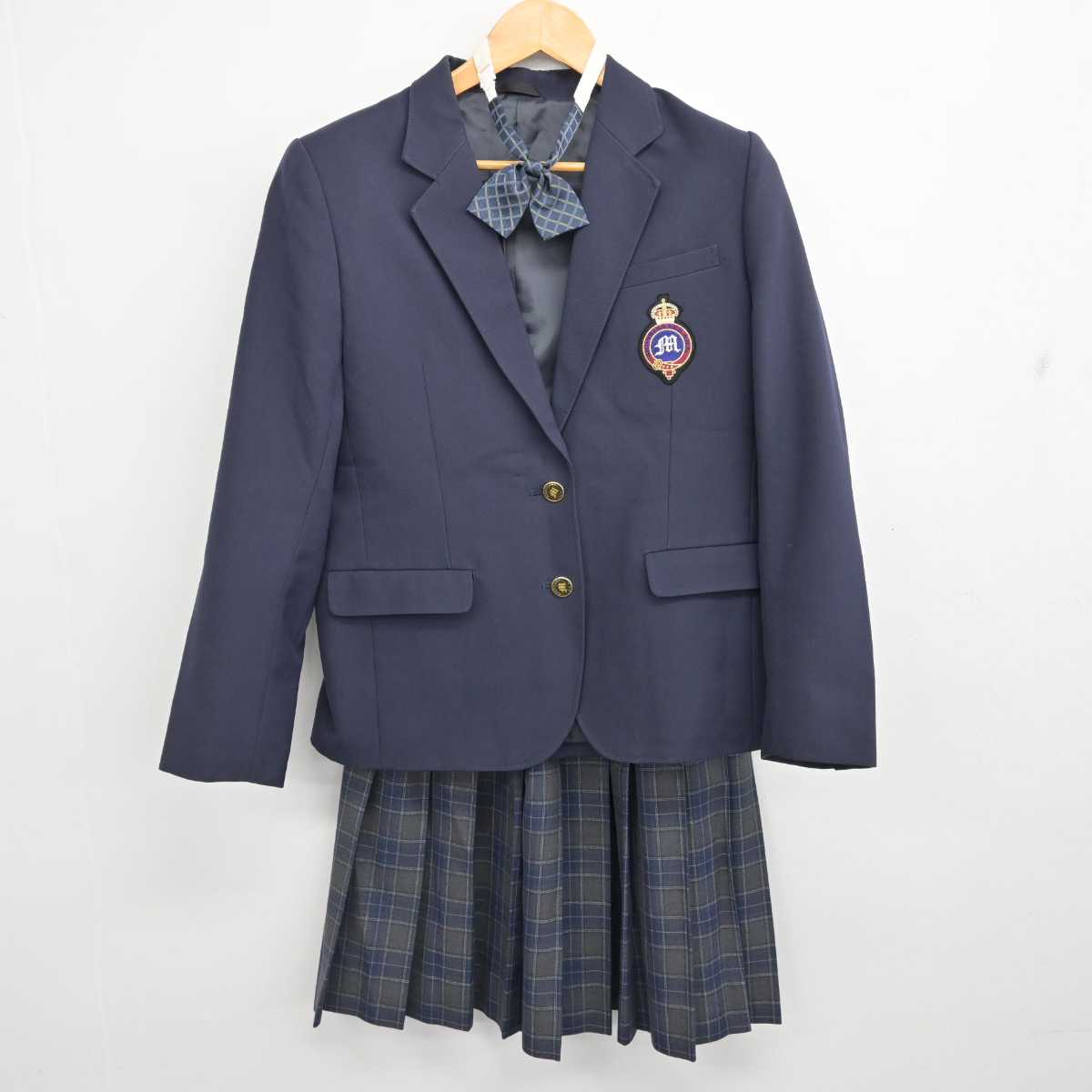 中古】福島県 郡山市立緑ケ丘中学校 女子制服 3点 (ブレザー・スカート) sf077241 | 中古制服通販パレイド