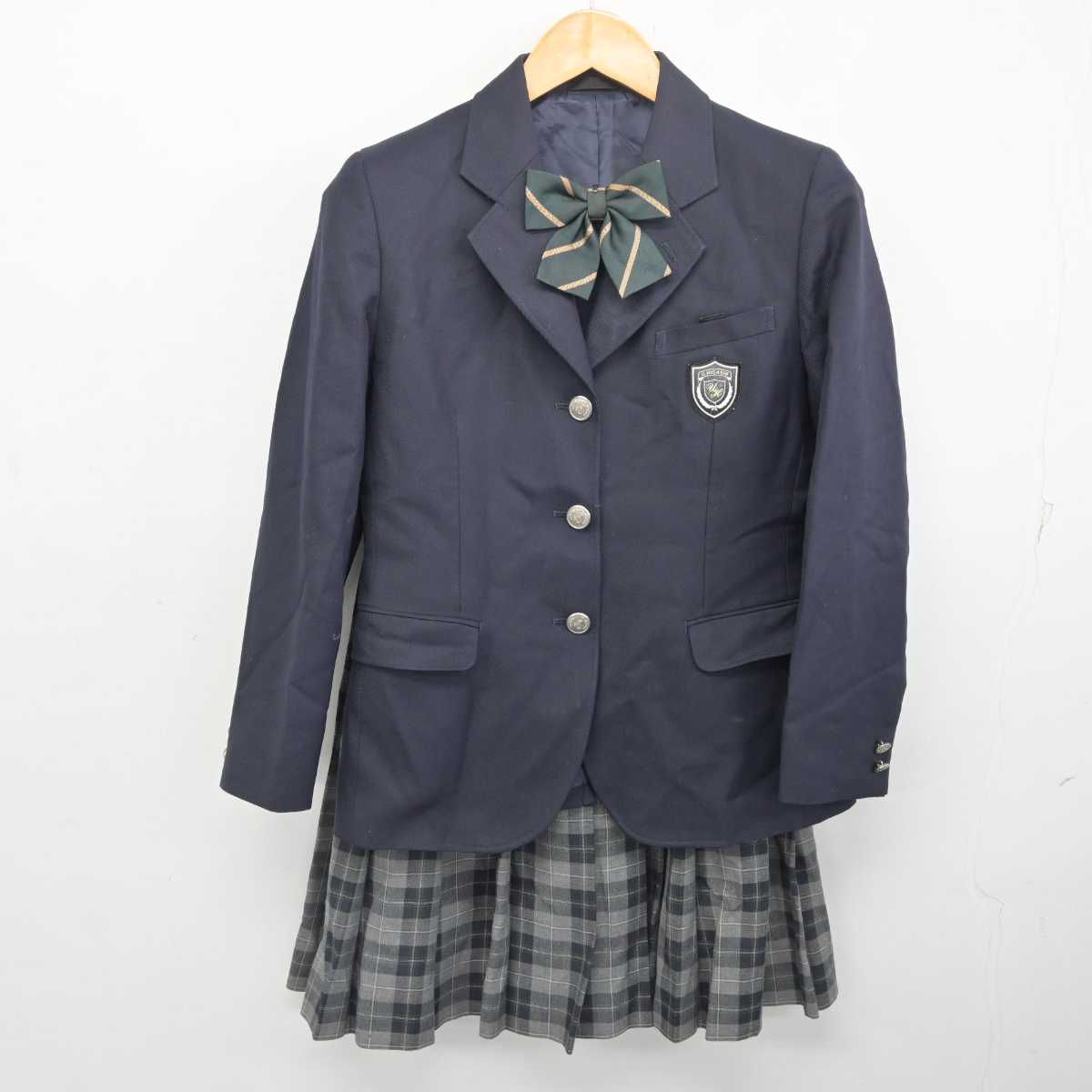 中古】兵庫県 魚住東中学校 女子制服 3点 (ブレザー・スカート) sf077503 | 中古制服通販パレイド