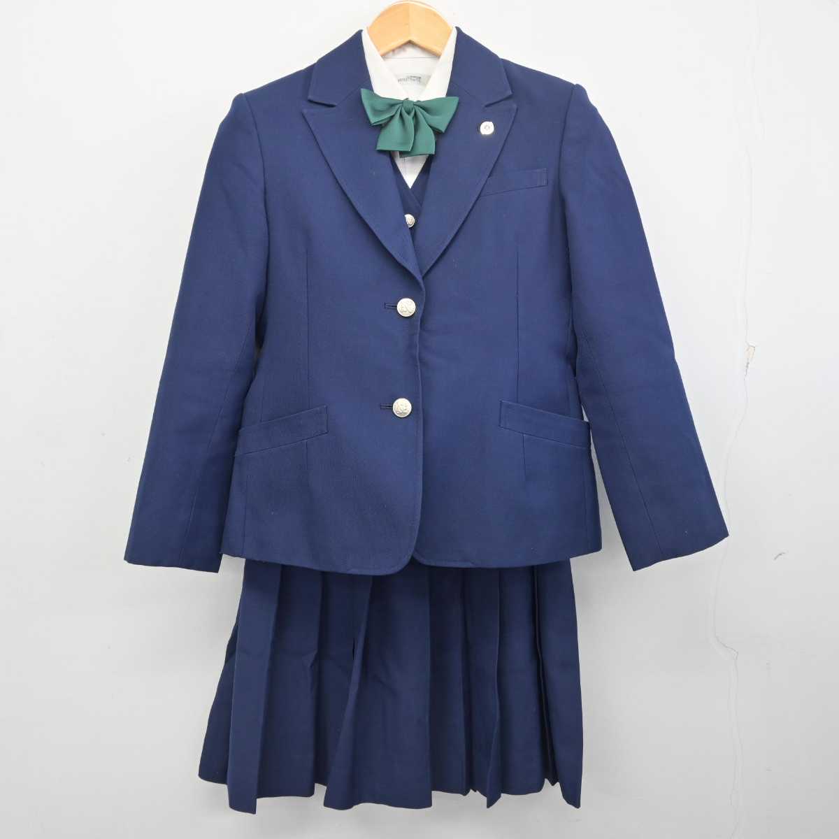 中古】愛知県 丹羽高等学校 女子制服 6点 (ブレザー・ベスト・シャツ・スカート) sf077652 | 中古制服通販パレイド