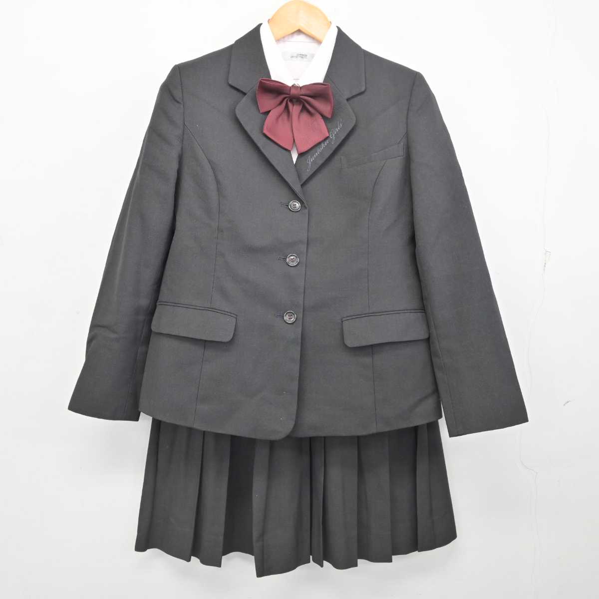 【中古】東京都 潤徳女子高等学校 女子制服 4点 (ブレザー・シャツ・スカート) sf077821