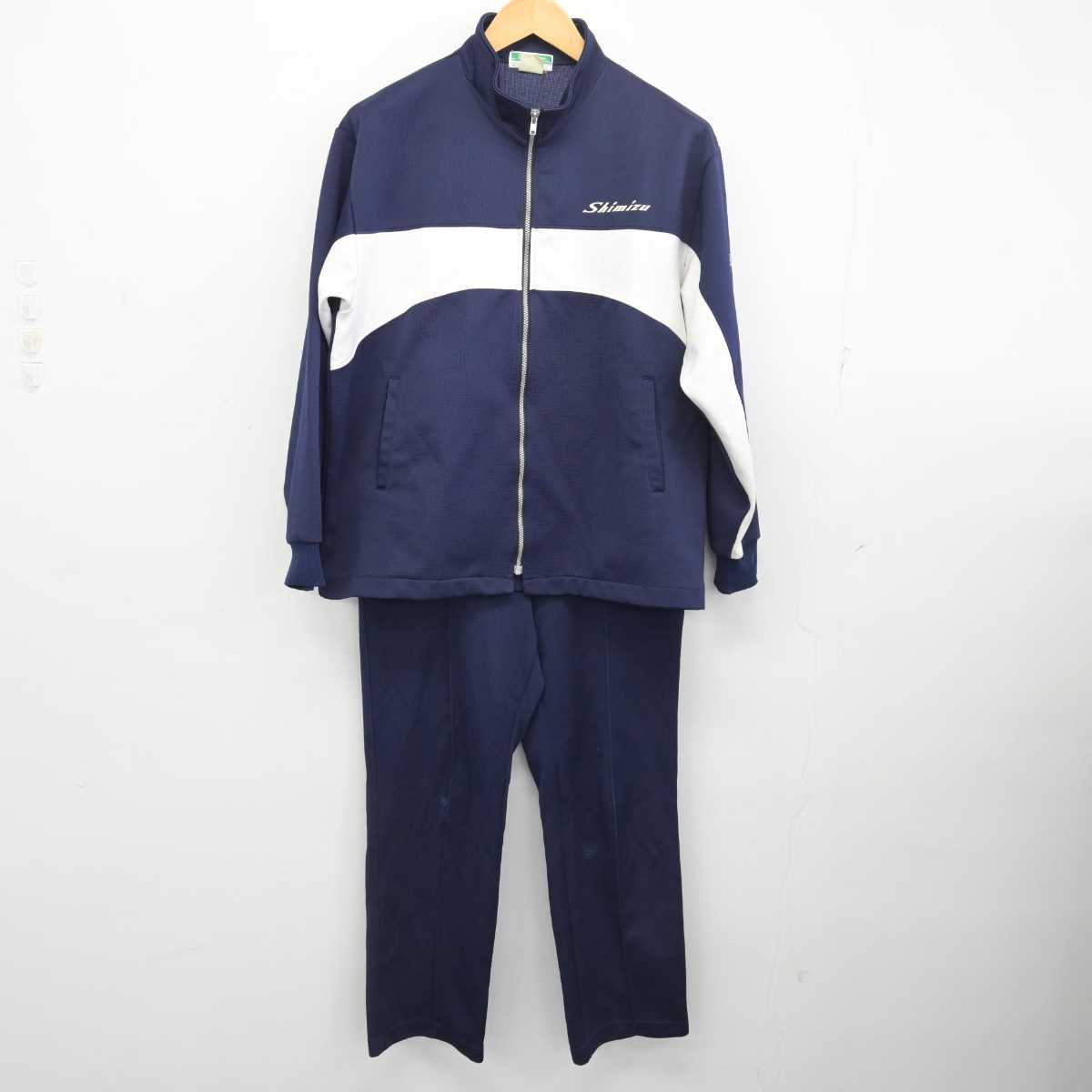 中古】長崎県 清水中学校 男子制服 3点 (ジャージ 上・体操服 下