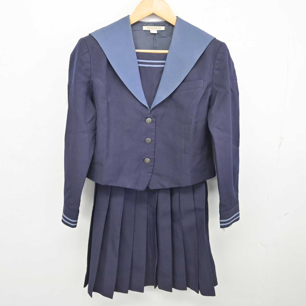 【中古】東京都 晴海総合高等学校 女子制服 2点 (ブレザー・スカート) sf078185