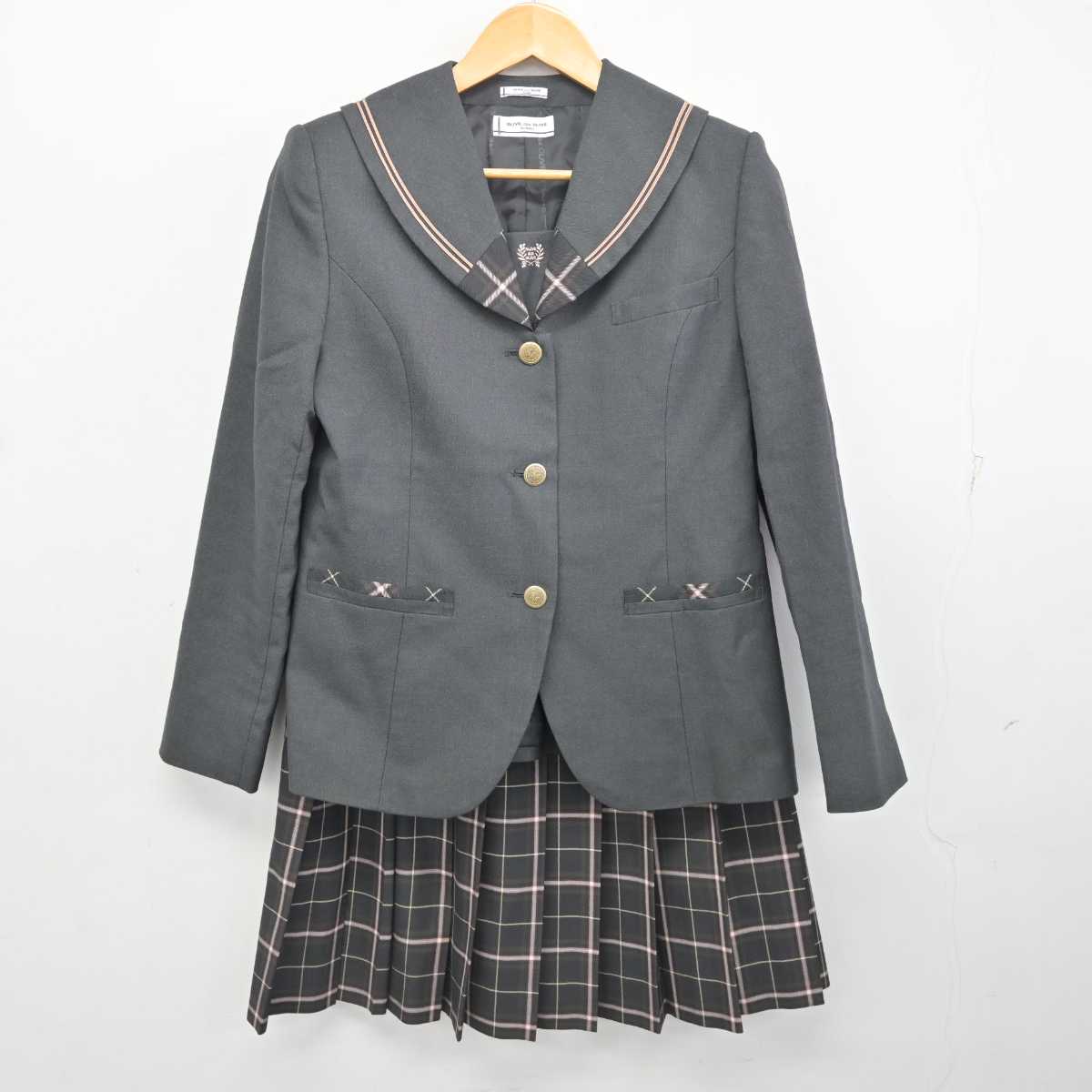 中古】福井県 仁愛女子高等学校/旧制服 女子制服 2点 (ブレザー 中古】福井県 仁愛女子高等学校/旧制服 女子制服 2点 (ブレザー
