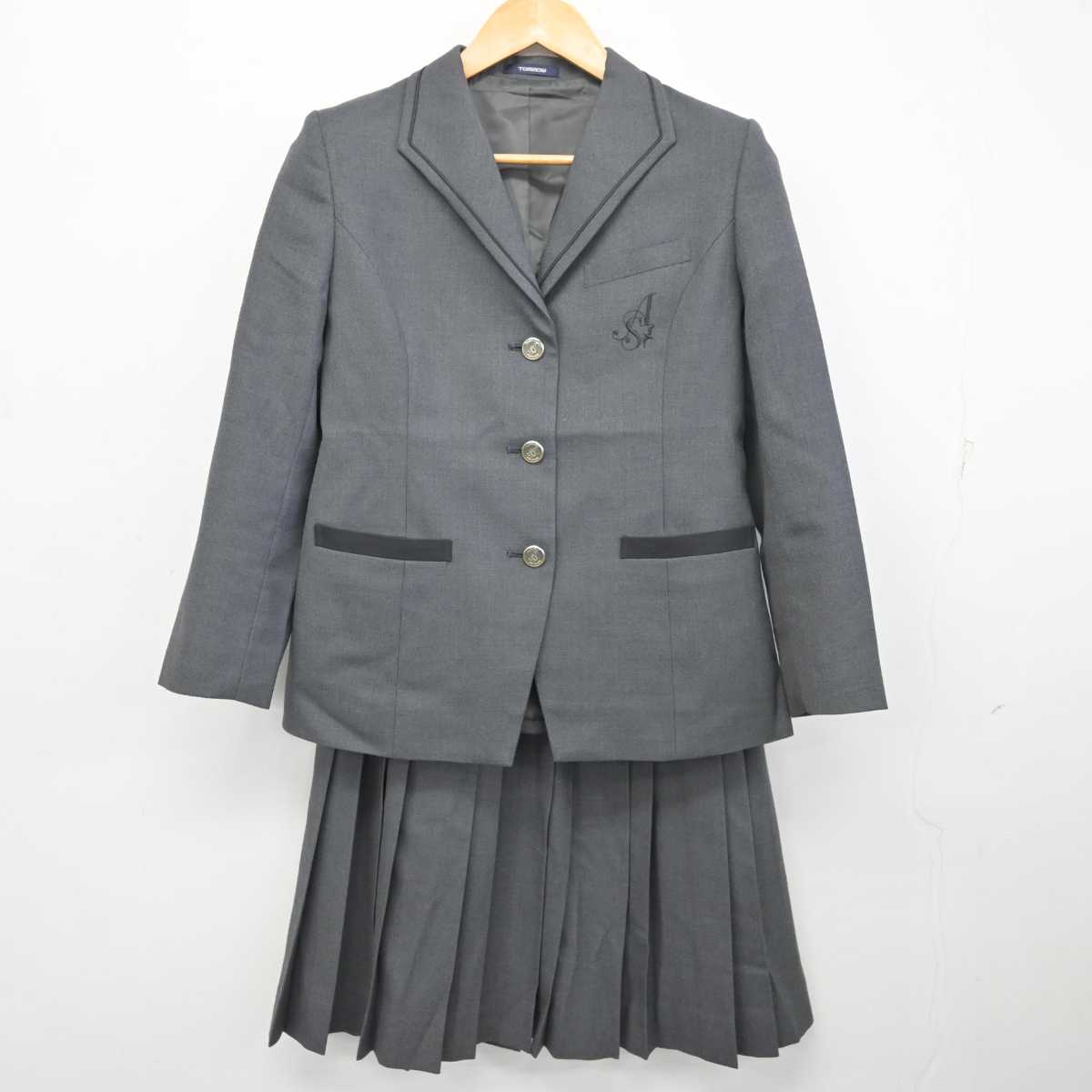 中古】兵庫県 相生産業高等学校 女子制服 3点 (ブレザー・ニット・スカート) sf078741 | 中古制服通販パレイド