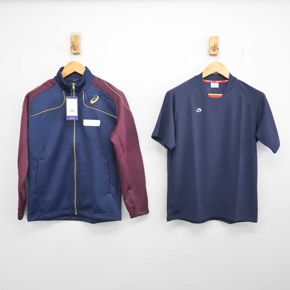 中古】北海道 札幌市立伏見中学校 女子制服 2点 (ジャージ 上・体操服