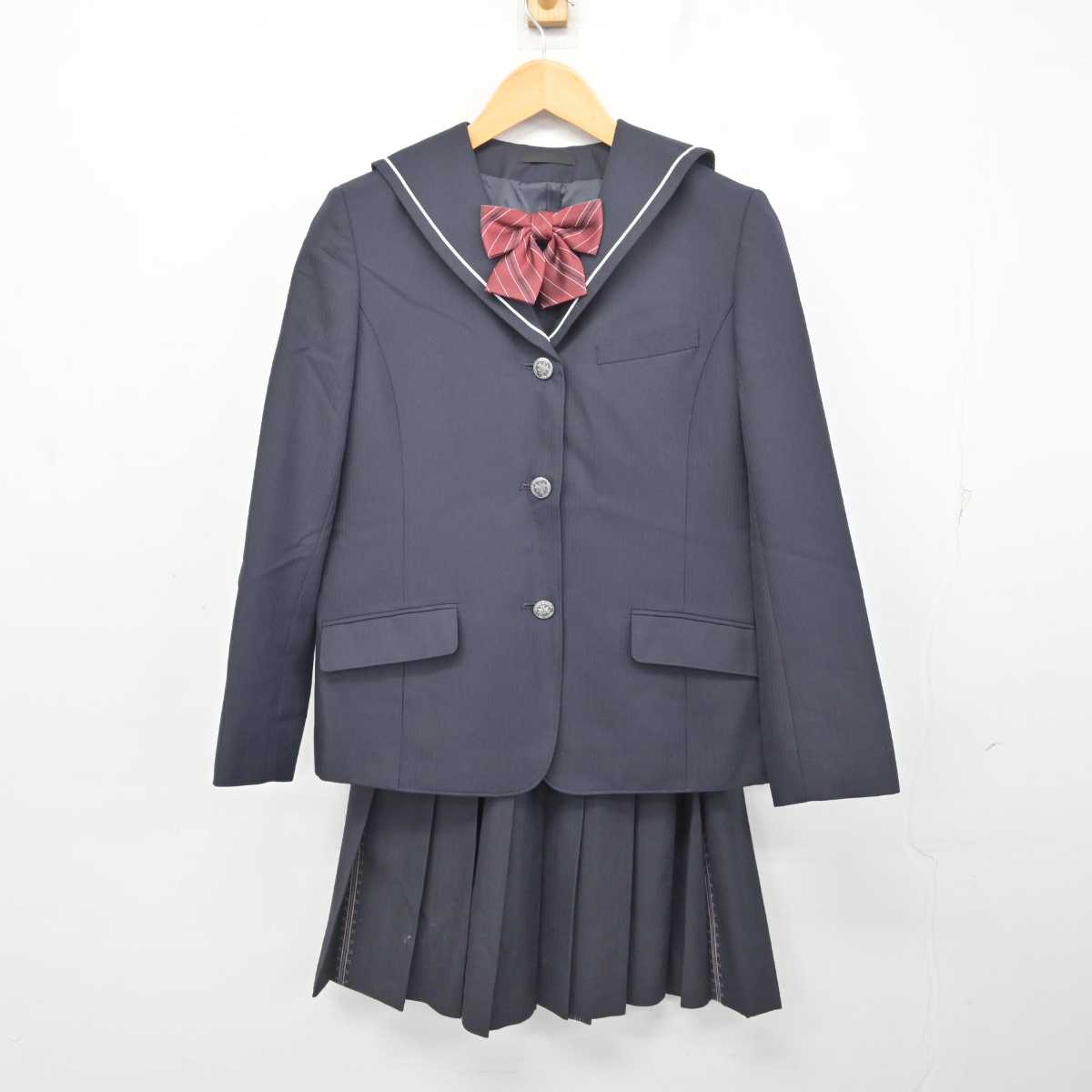 中古】北海道 北海道札幌白石高等学校 女子制服 4点 (ブレザー 中古】北海道 北海道札幌白石高等学校 女子制服 4点 (ブレザー