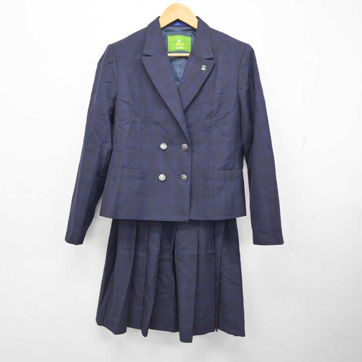 中古】北海道 帯広南商業高等学校 女子制服 5点 (ブレザー・ベスト・スカート) sf078837 | 中古制服通販パレイド